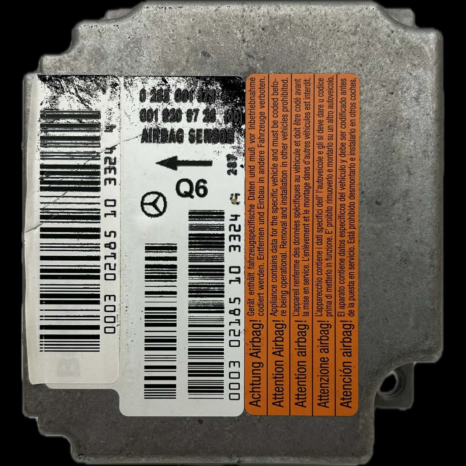 Mercedes-Benz CLK C209 Coupé airbag control unit repair