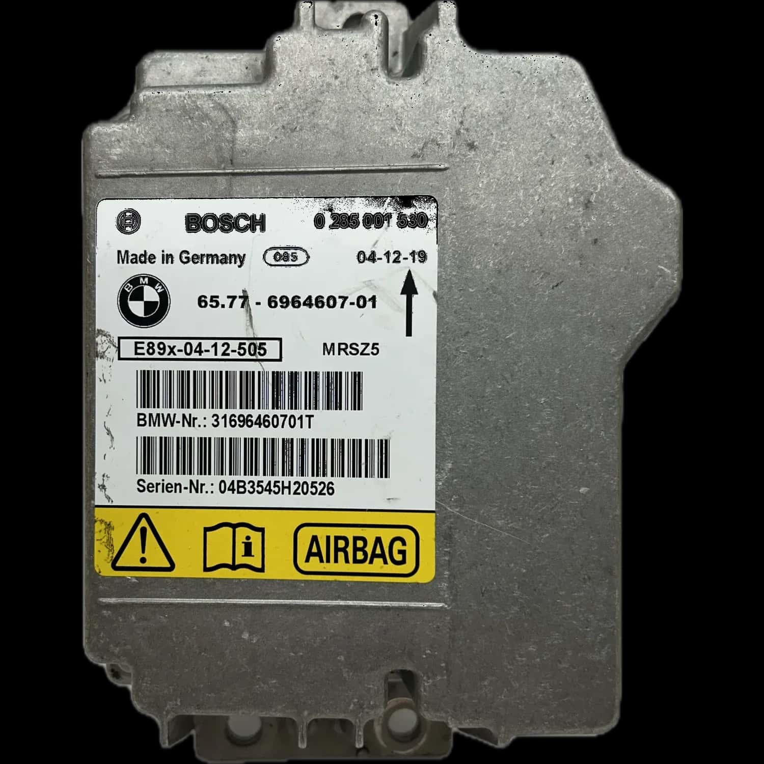 BMW 1 Series E88 Cabriolet Airbag Control Unit Repair