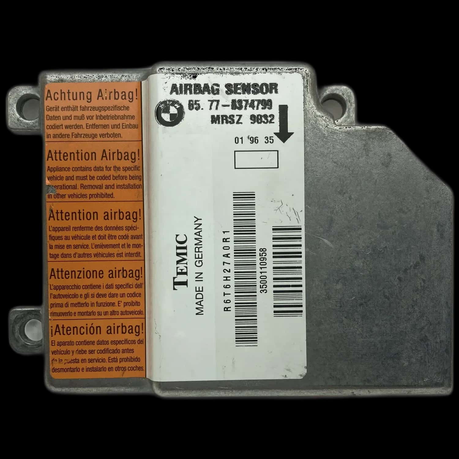 BMW 3 Series E36 Airbag Control Unit Repair