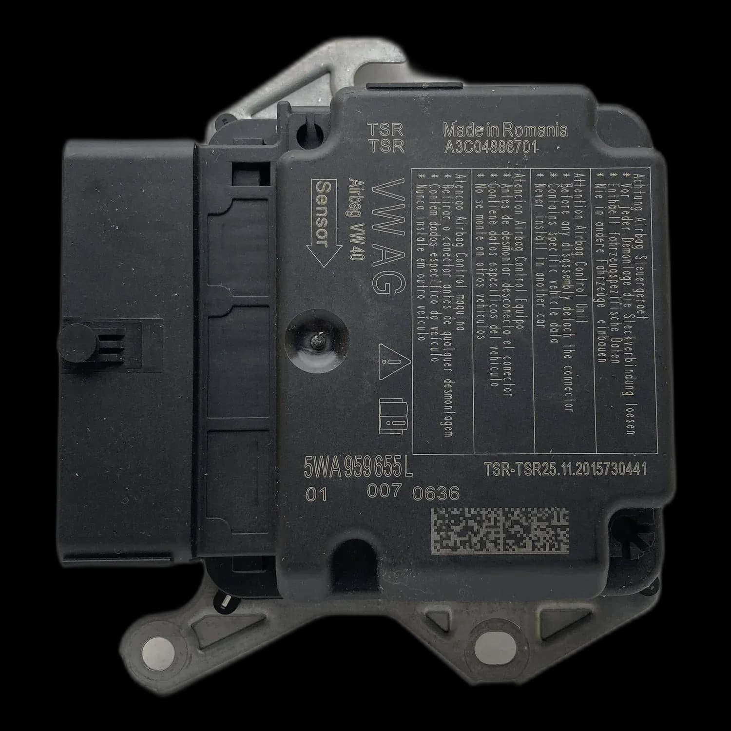 Audi A3 8YA Sportback airbag control unit repair