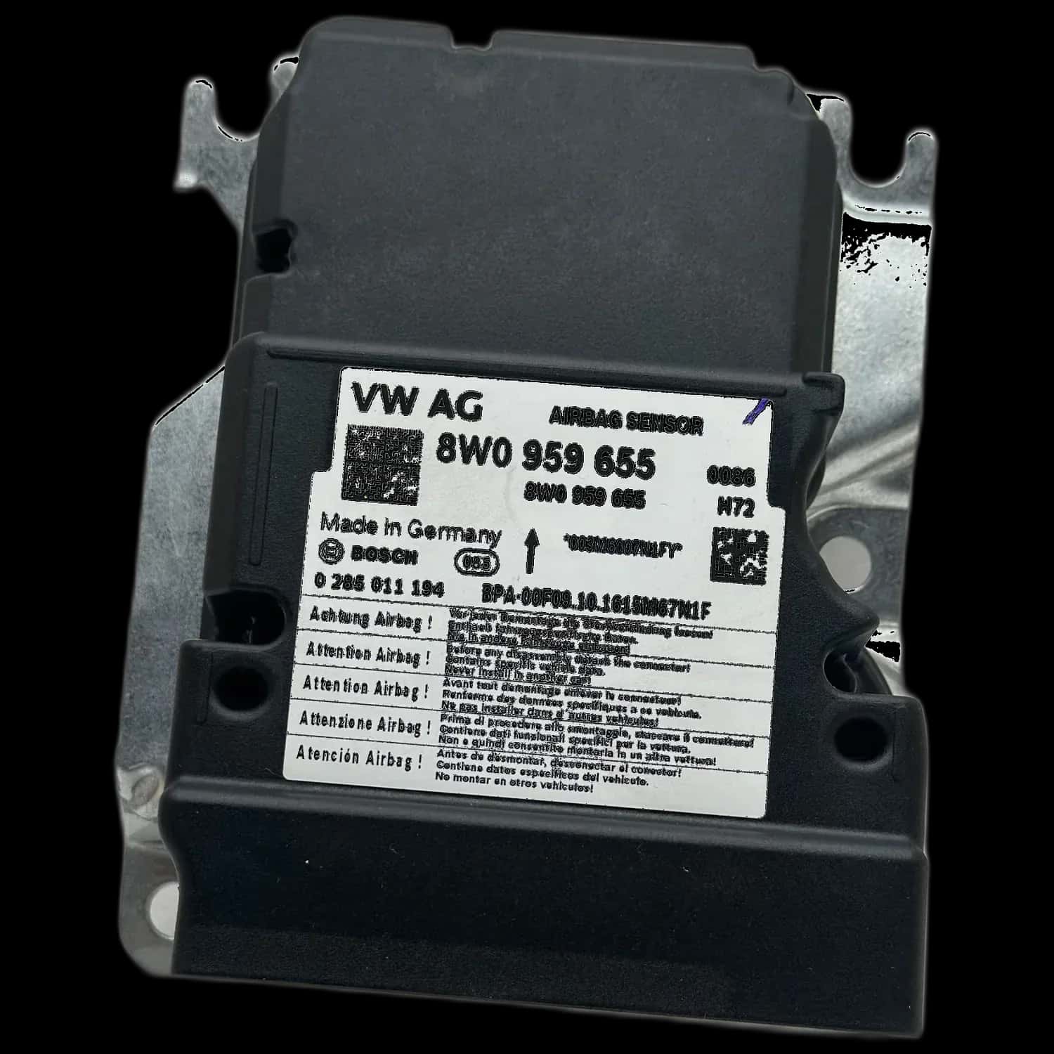 Audi A4 B9 8W airbag control unit repair