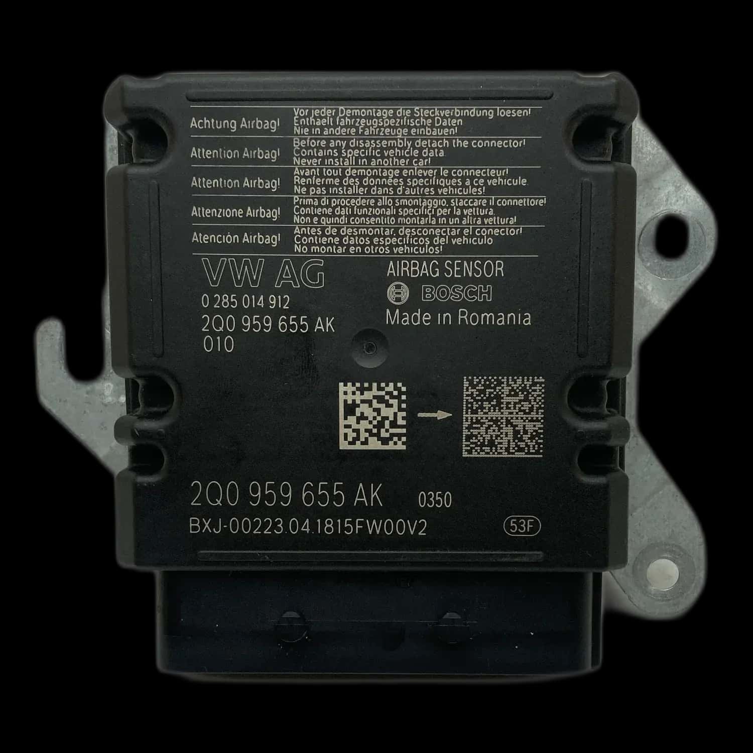 Audi A1 GB airbag control unit repair