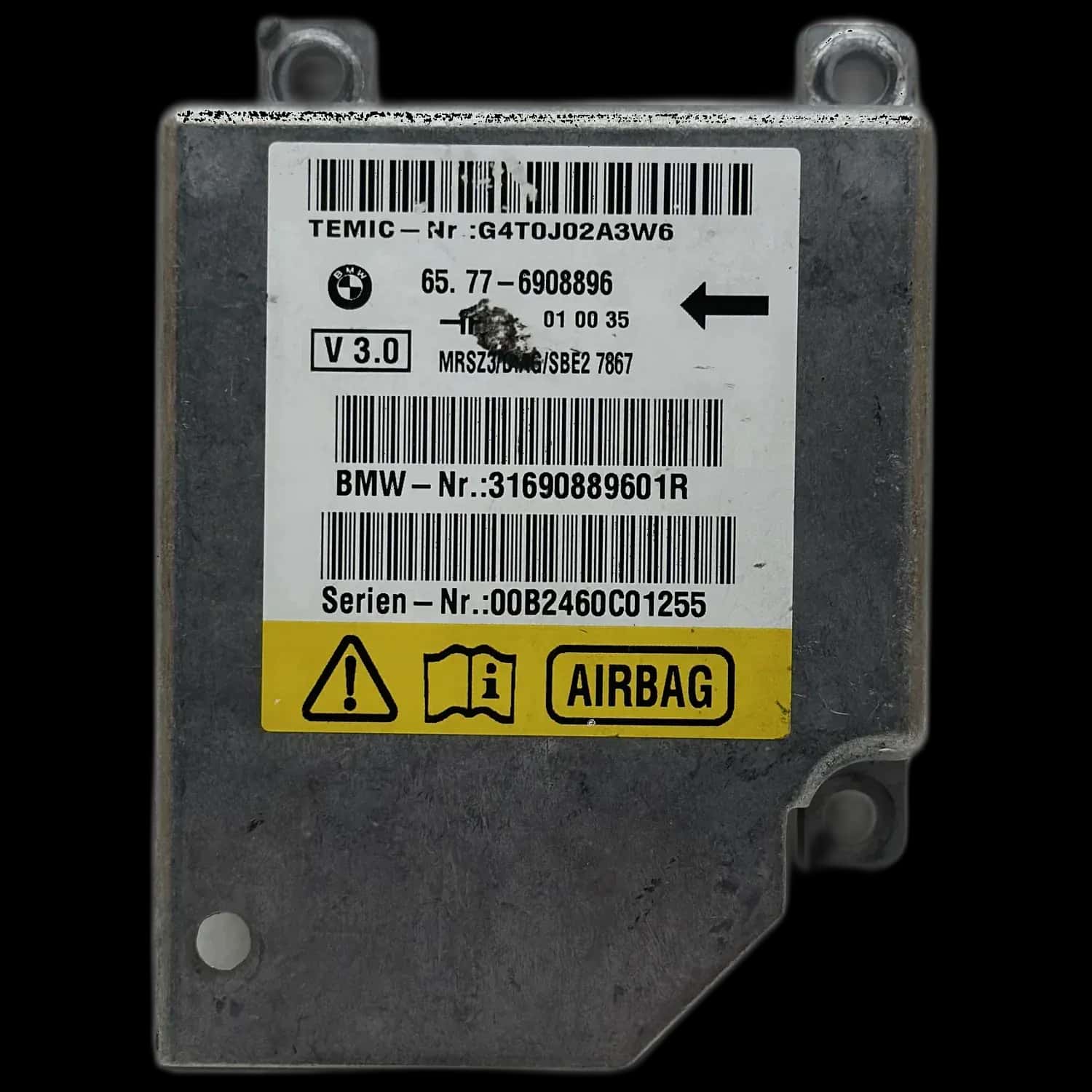 BMW Z3 E36/8 Coupé airbag control unit repair
