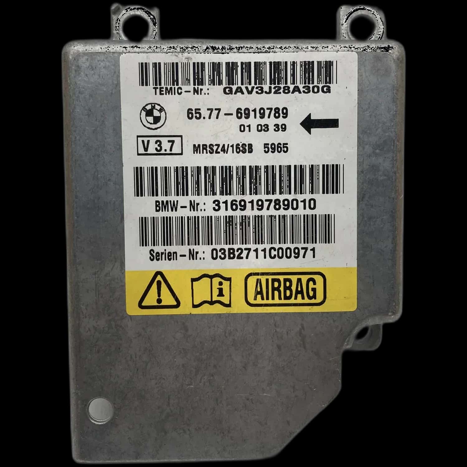 BMW M5 E39 airbag control unit repair