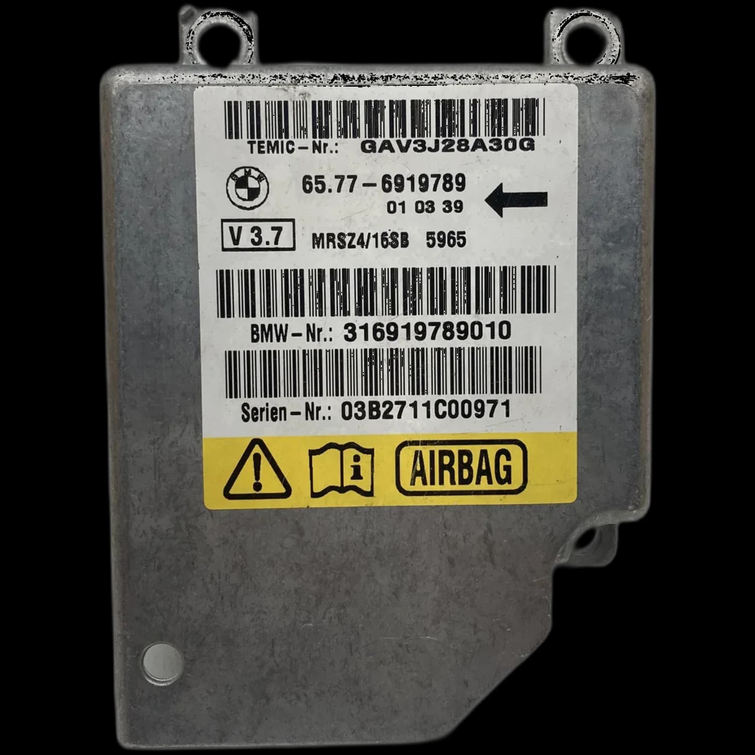 BMW M5 E39 airbag control unit repair