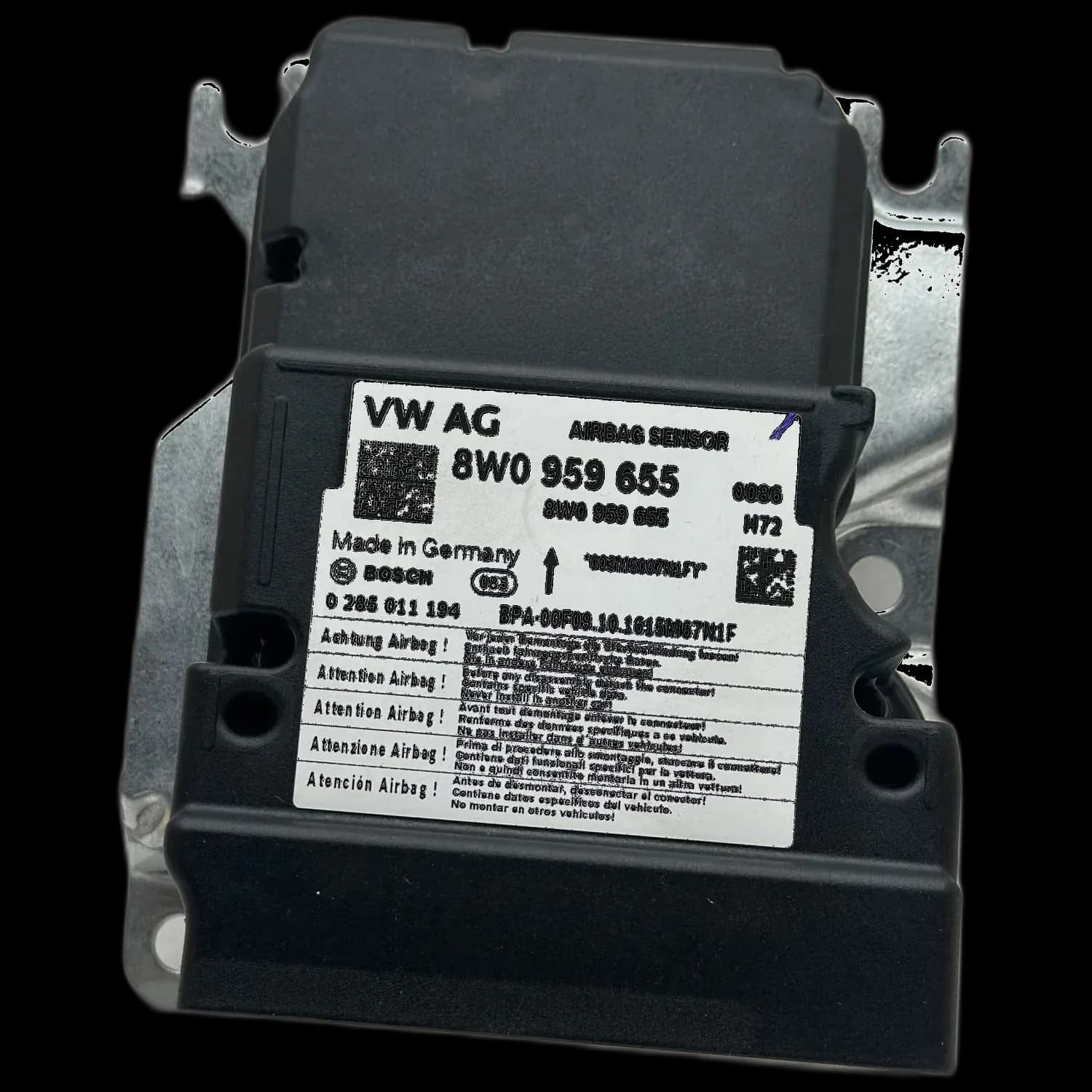 Audi RS4 B9 8W airbag control unit repair