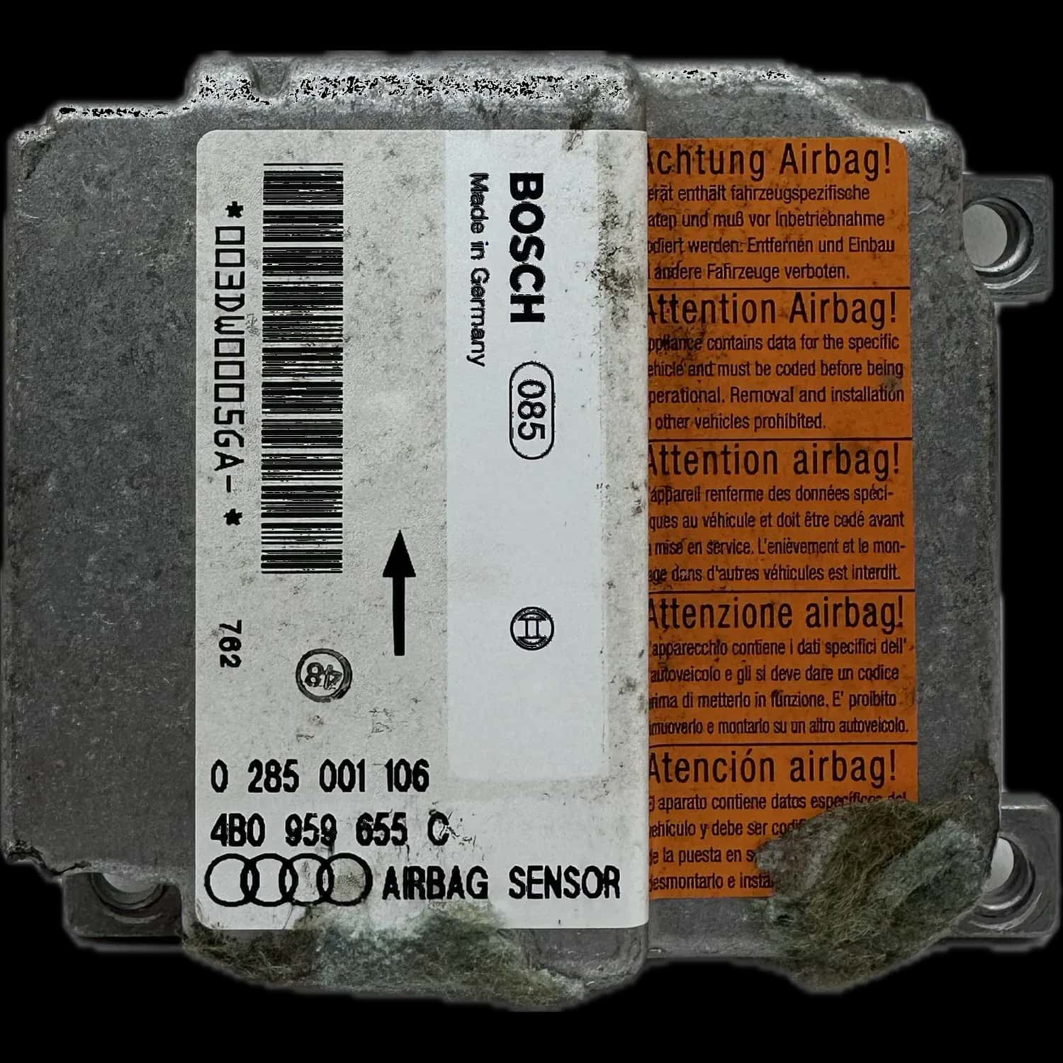 Audi S6 C4 airbag control unit repair