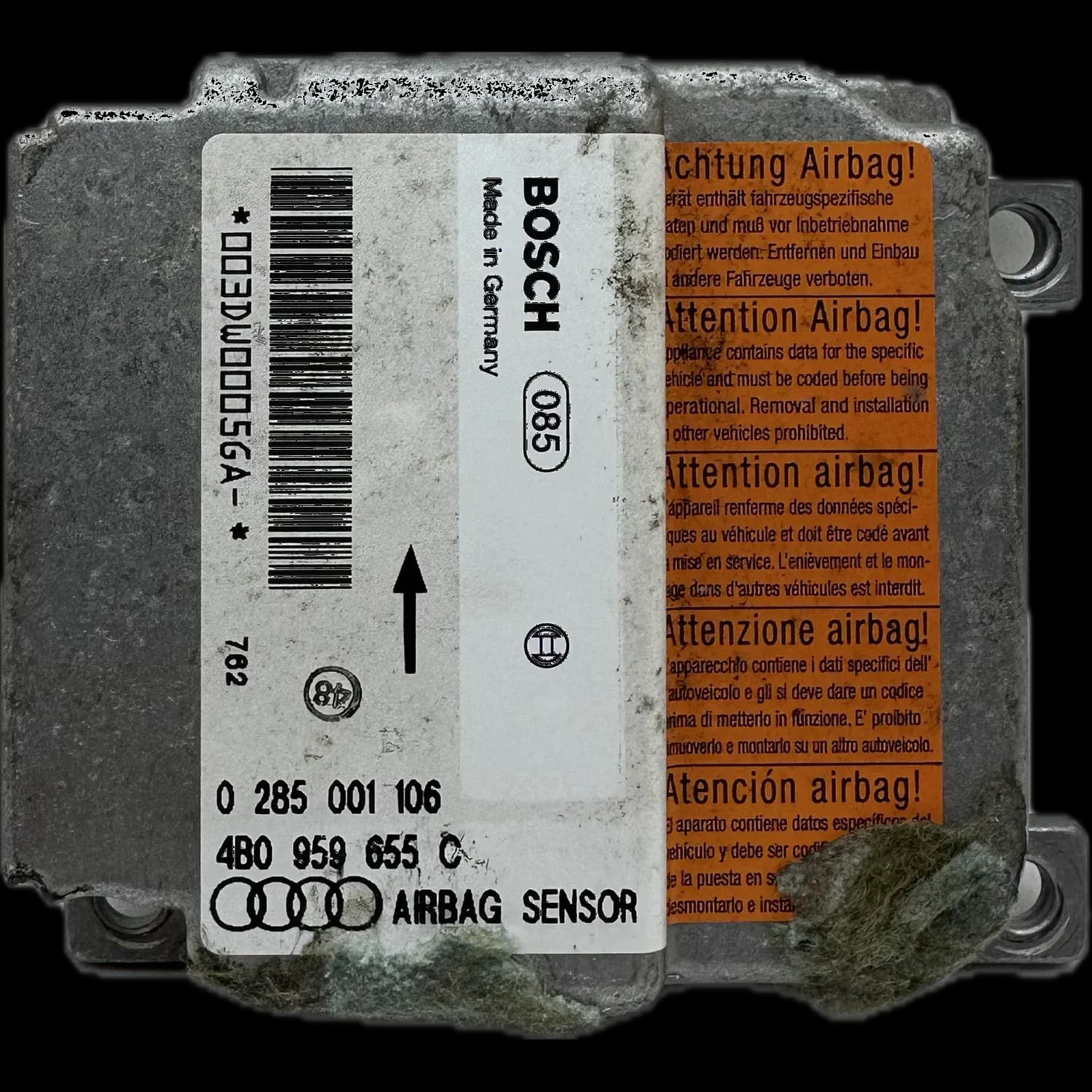 Audi S6 C4 airbag control unit repair