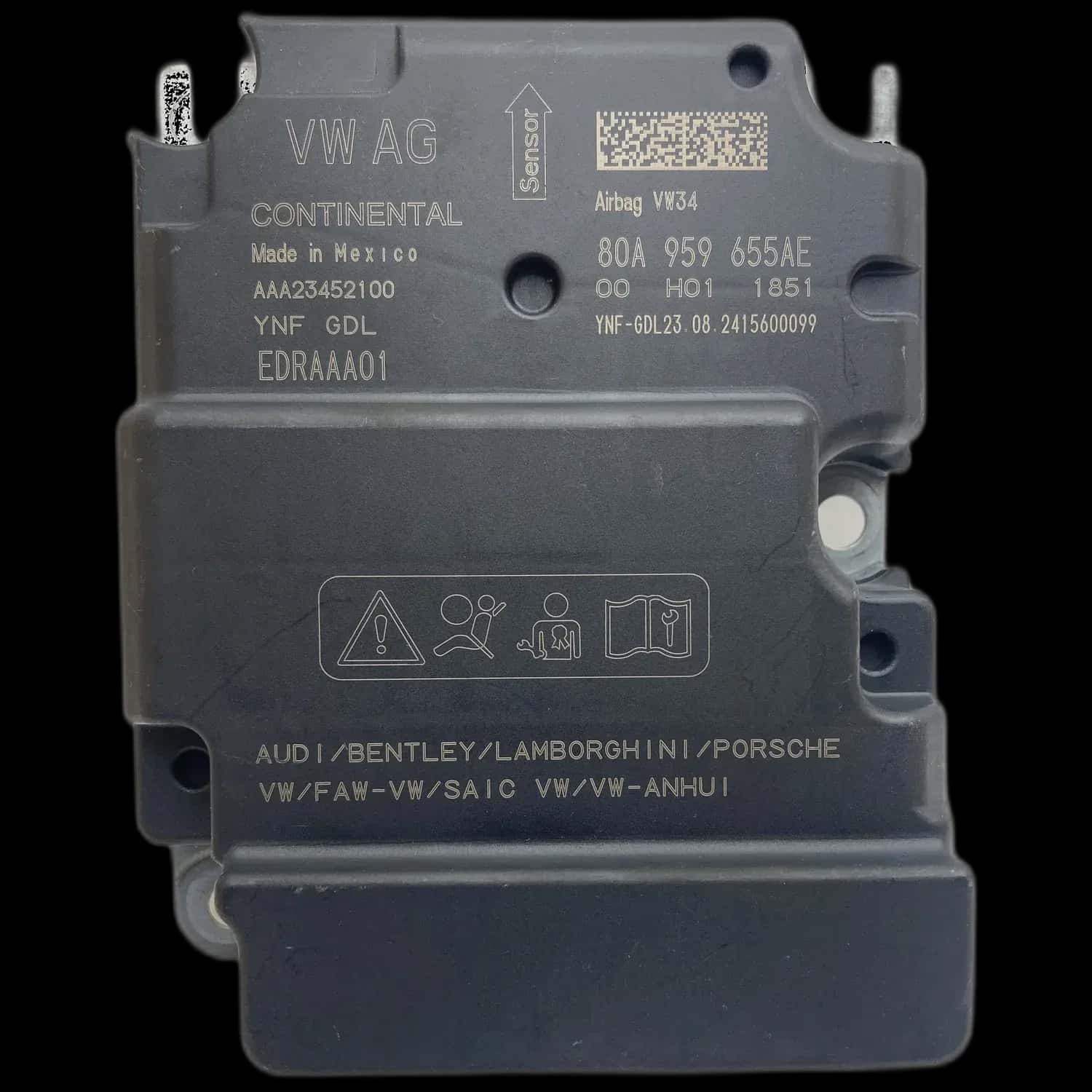 Audi Q5 FY airbag control unit repair