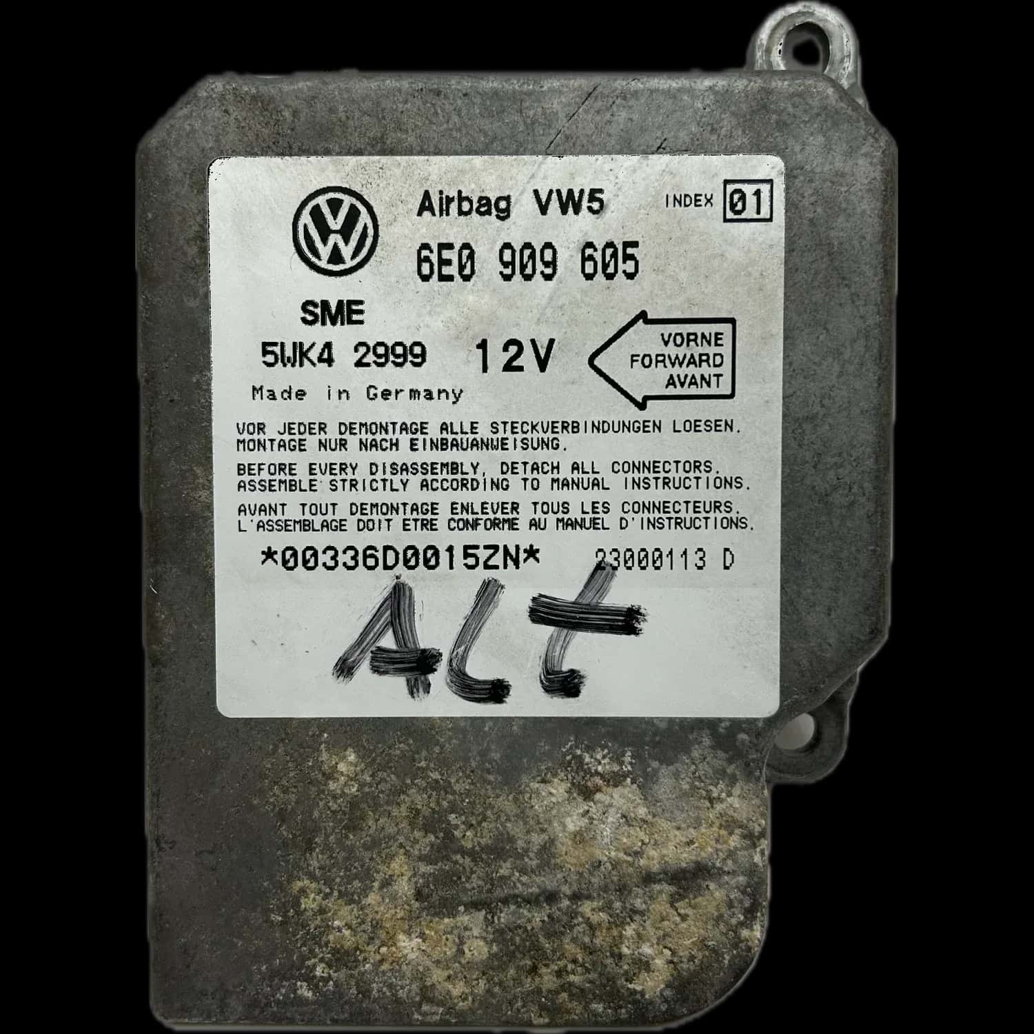 Volkswagen Lupo 6X airbag control unit repair