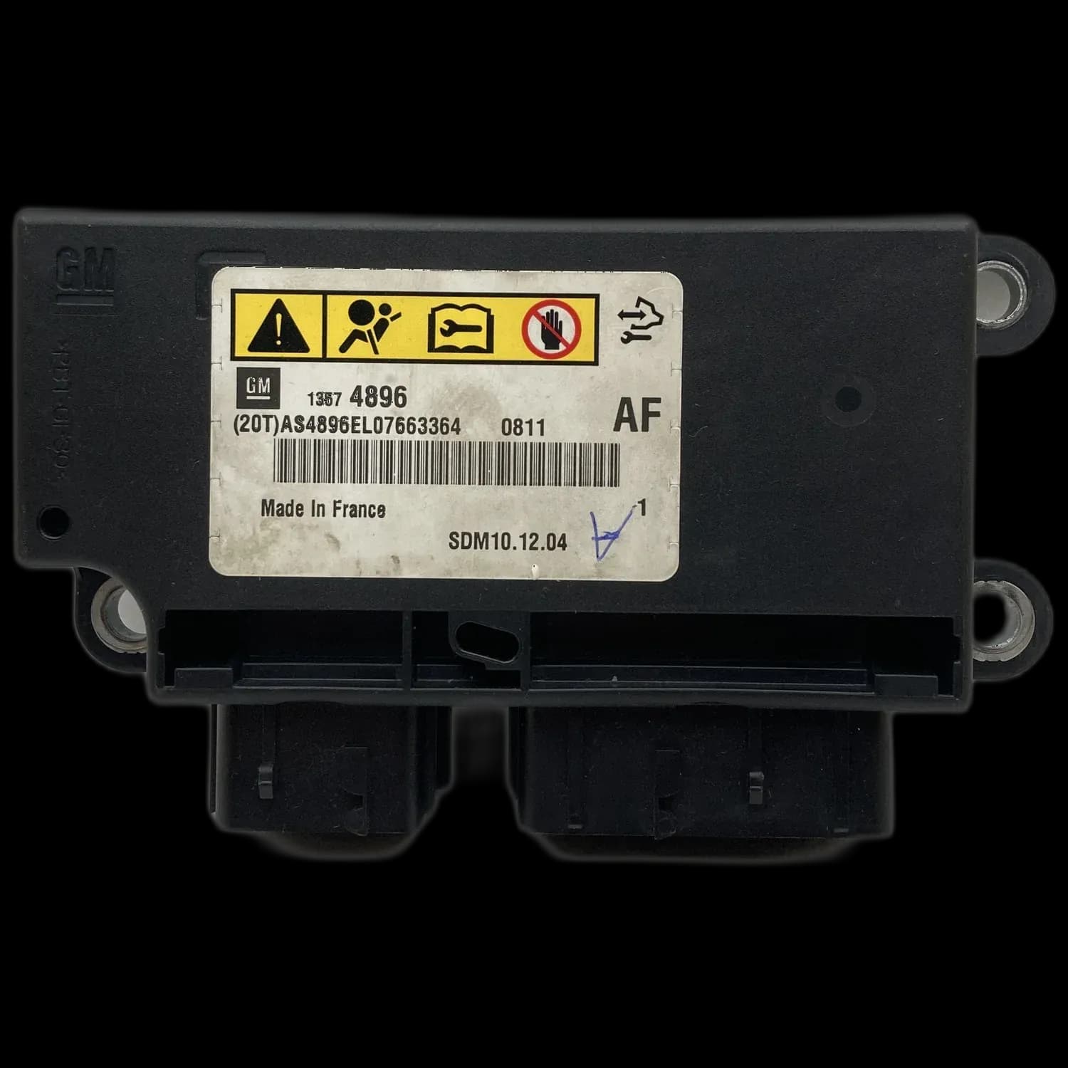 Opel Astra J airbag control unit repair