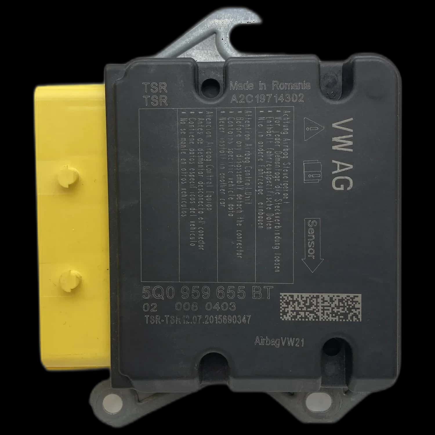 Volkswagen Tiguan AD1 airbag control unit repair