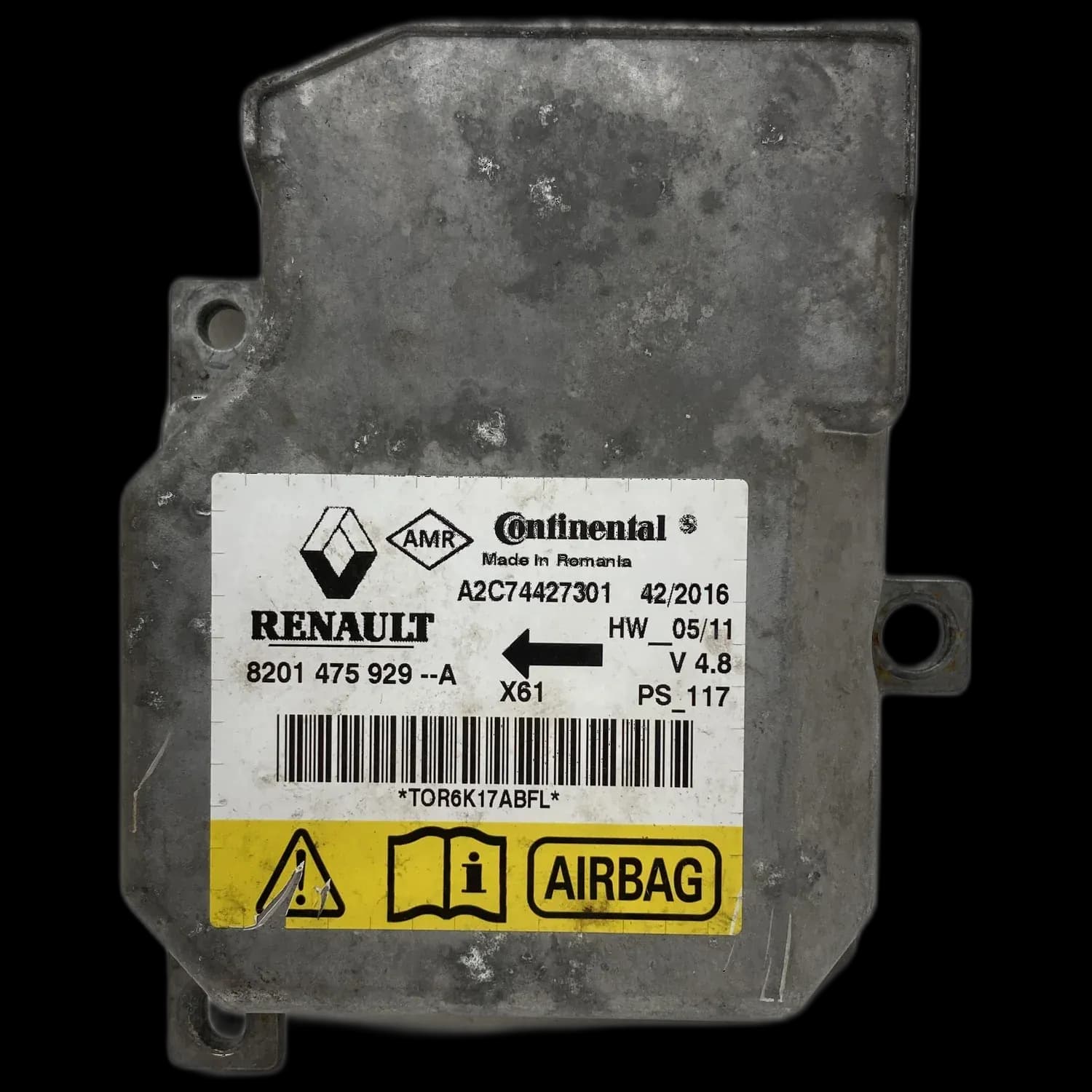 Renault Kangoo II Airbag-Steuergerät Reparatur