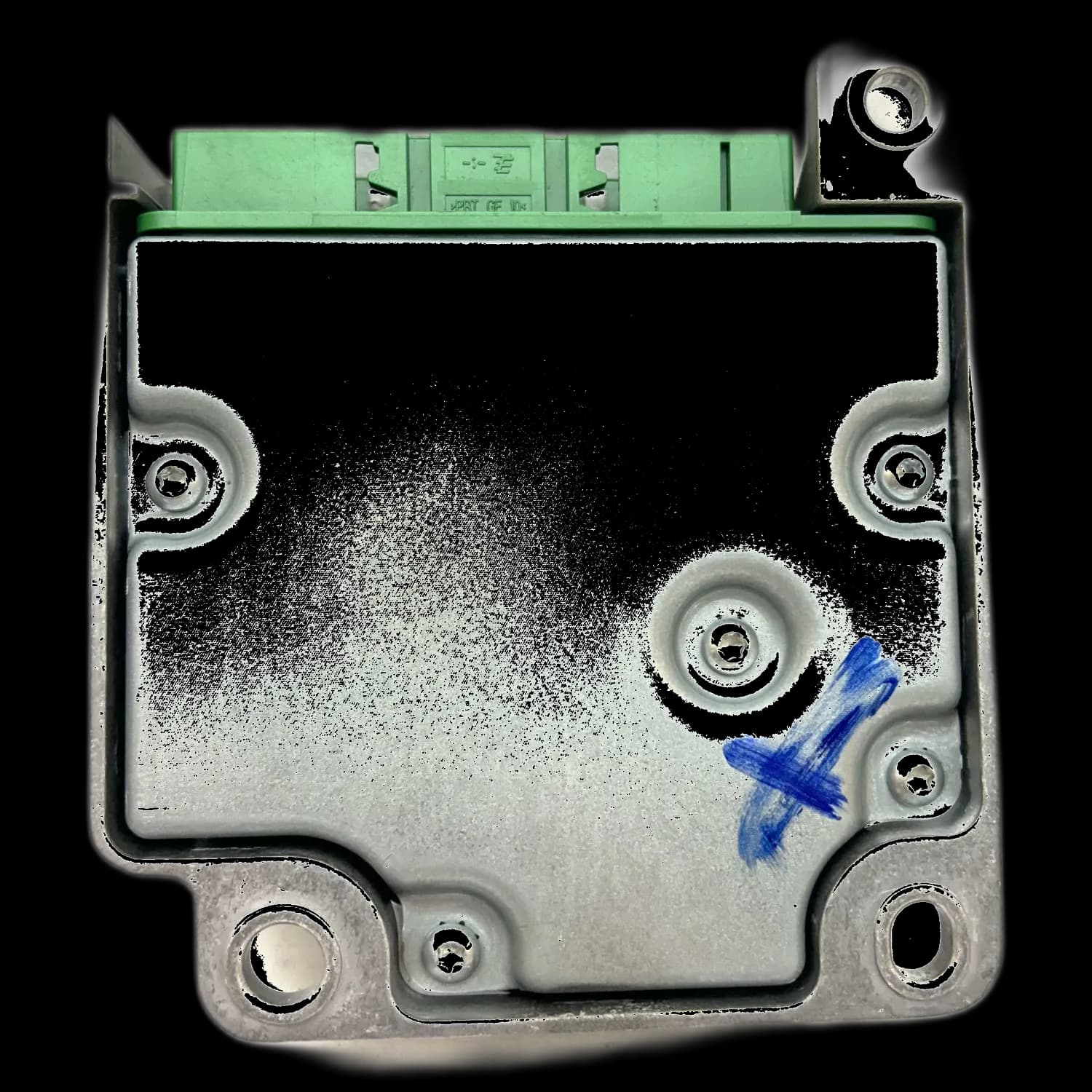 Airbag control unit 01370978080, Back