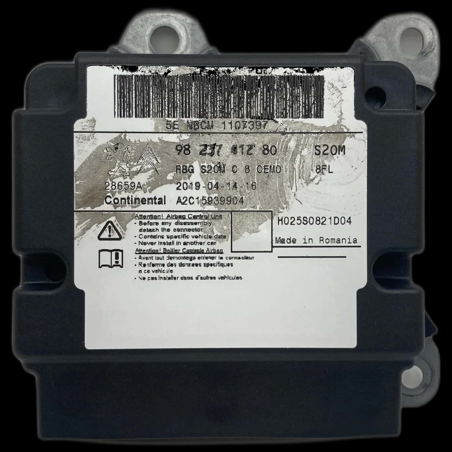 Citroën Berlingo III airbag control unit repair