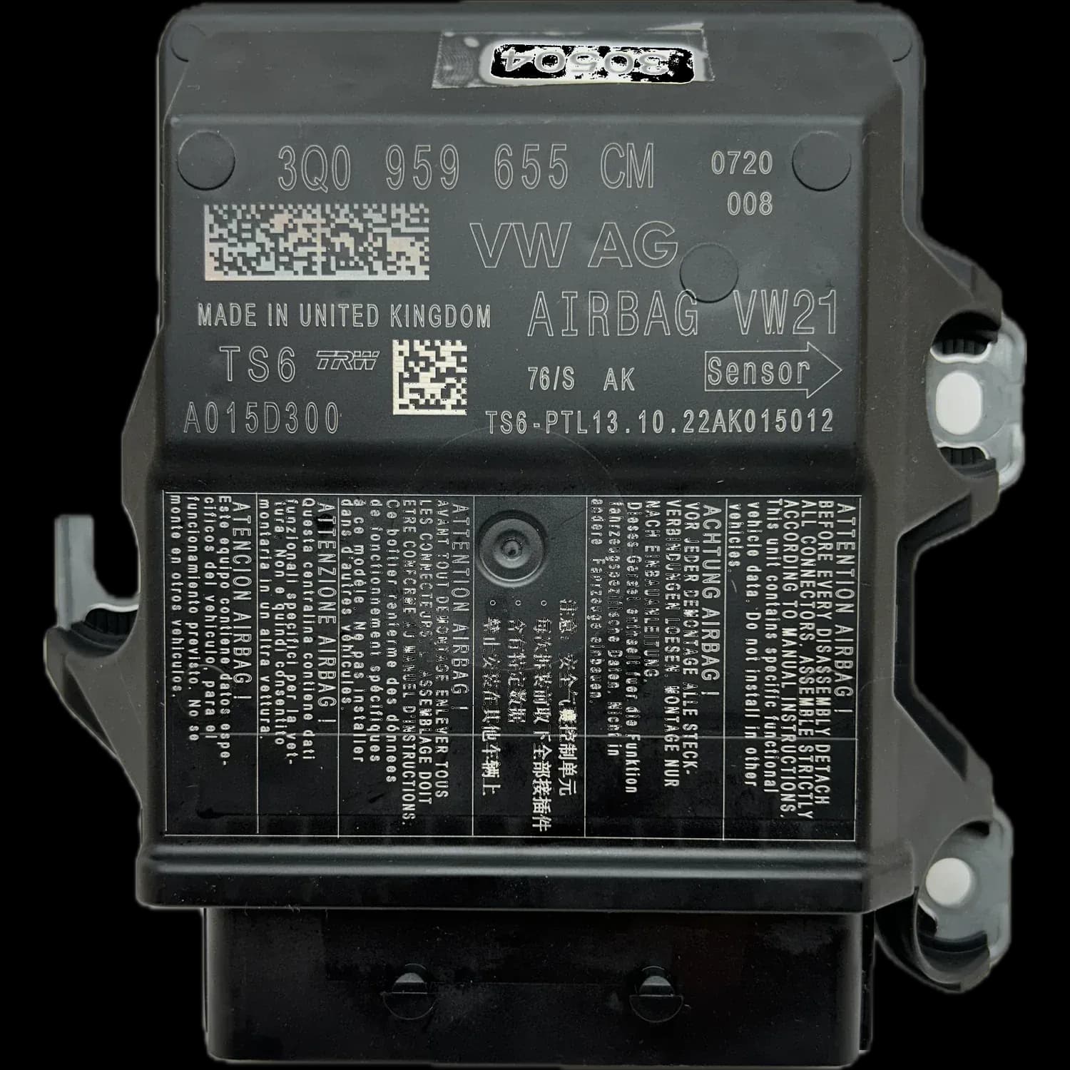 Seat Leon Mk4 airbag control unit repair