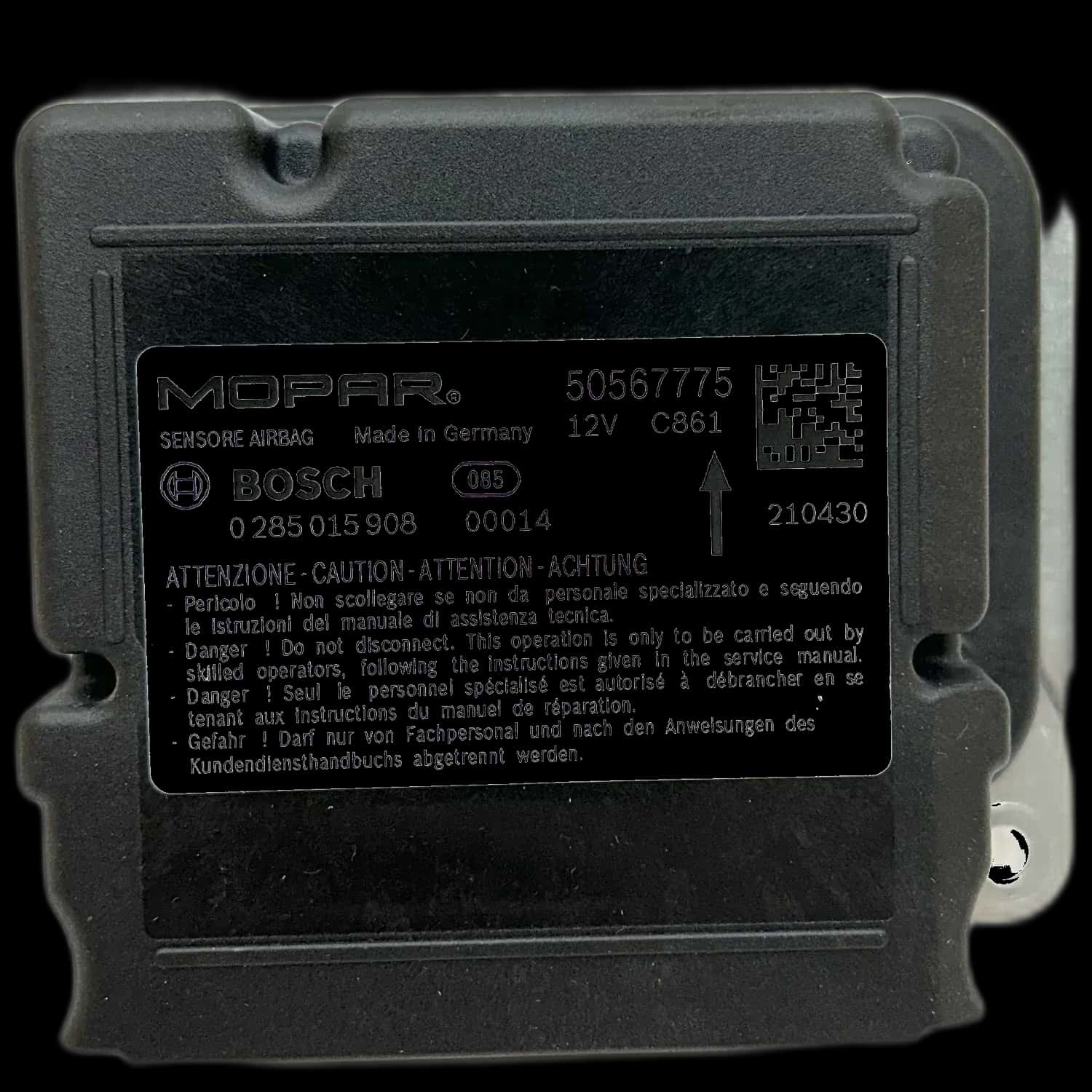 Alfa Romeo Giulia 952 airbag control unit repair