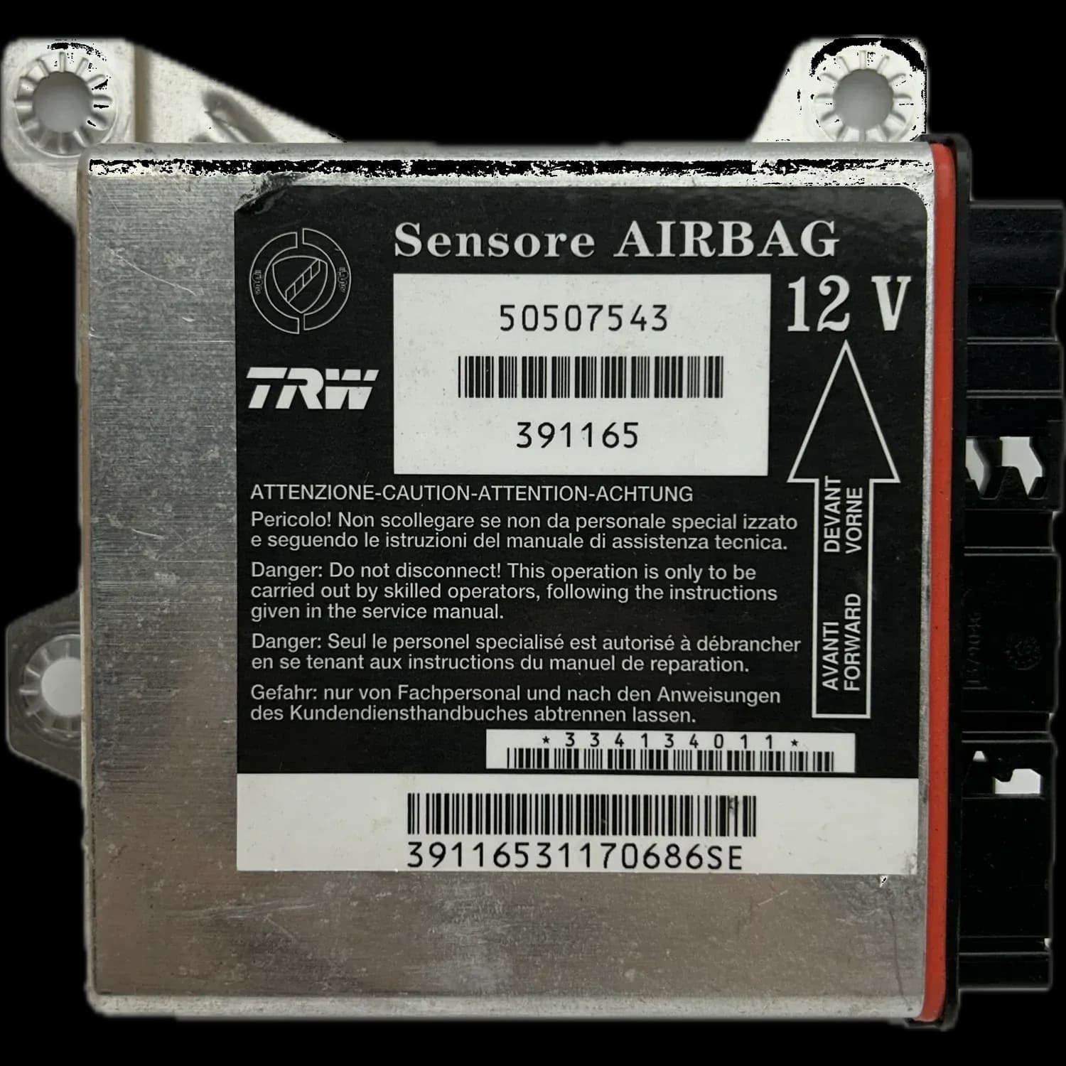 Alfa Romeo GT 937 airbag control unit repair