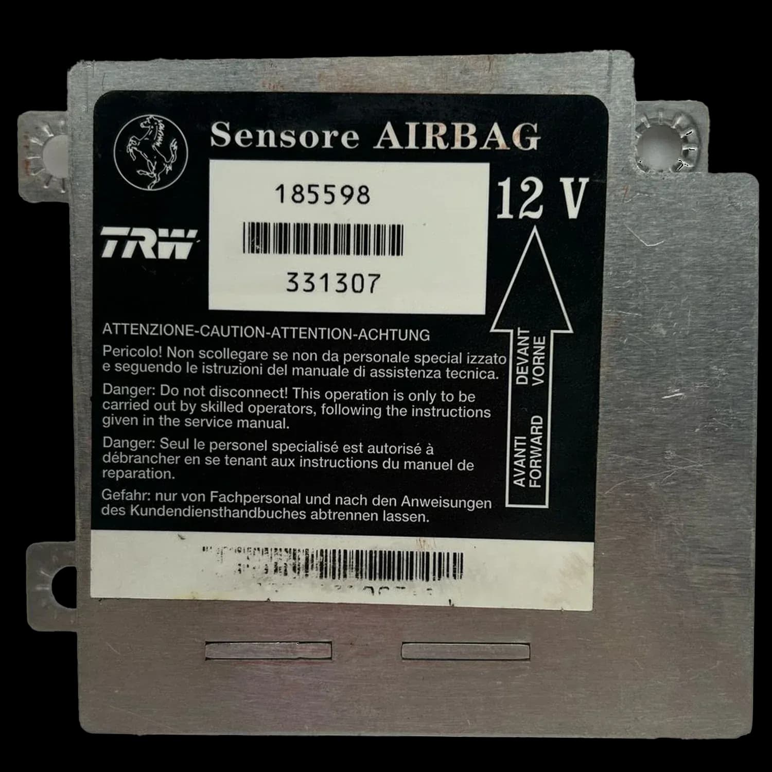 Ferrari Enzo F140 airbag control unit repair