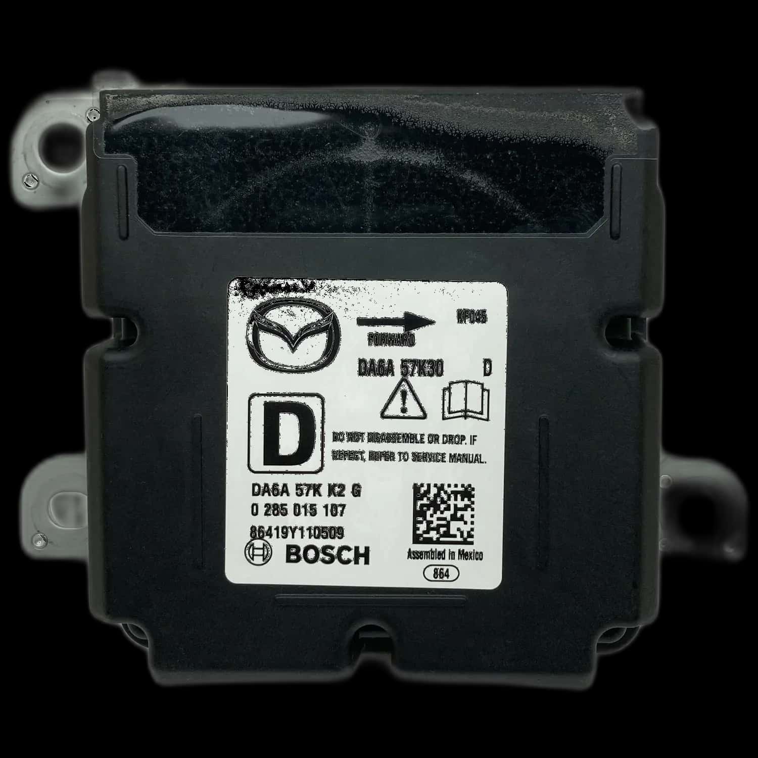 Mazda2 DJ airbag control unit repair