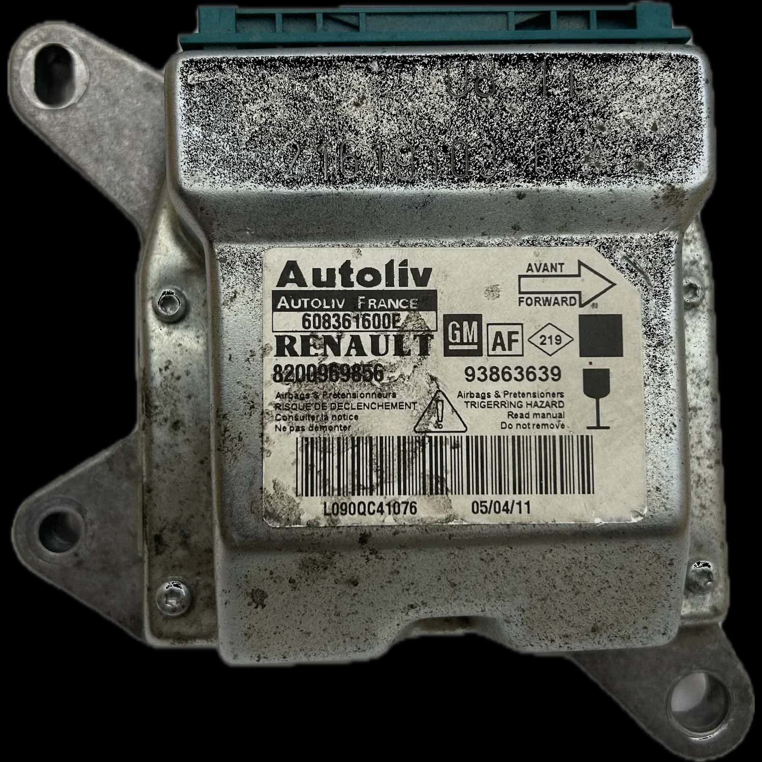 Nissan Primastar X83 airbag control unit repair