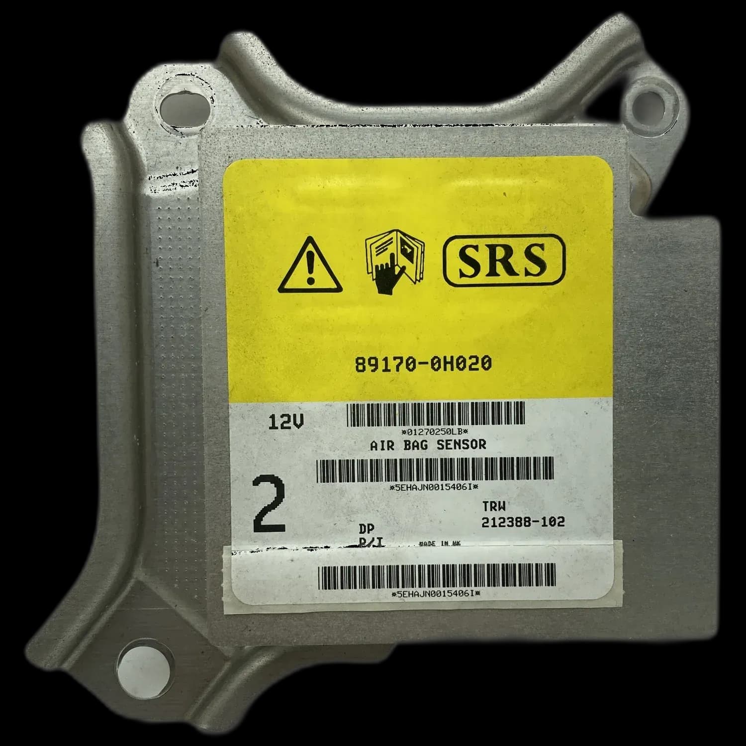 Toyota Aygo AB10 airbag control unit repair