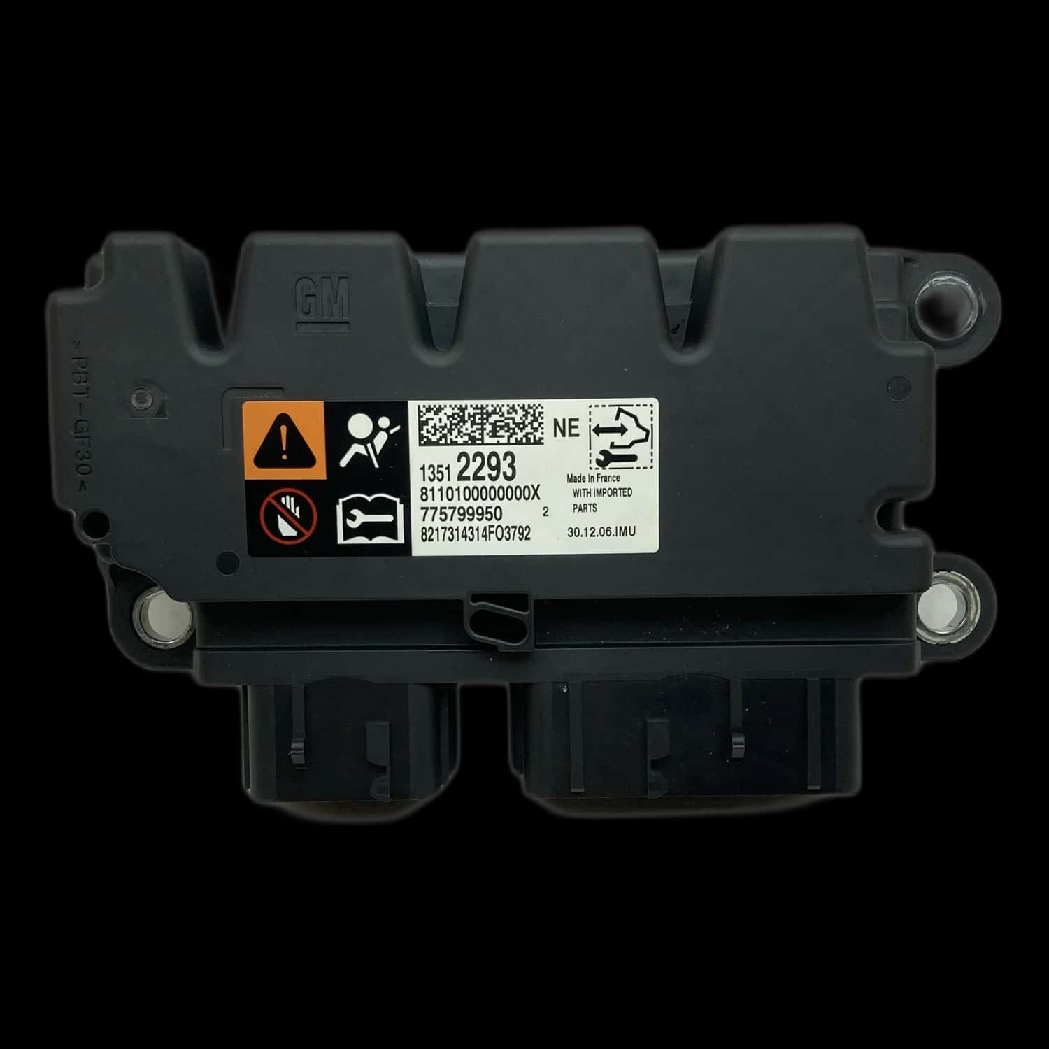 Opel Zafira C Tourer airbag control unit repair