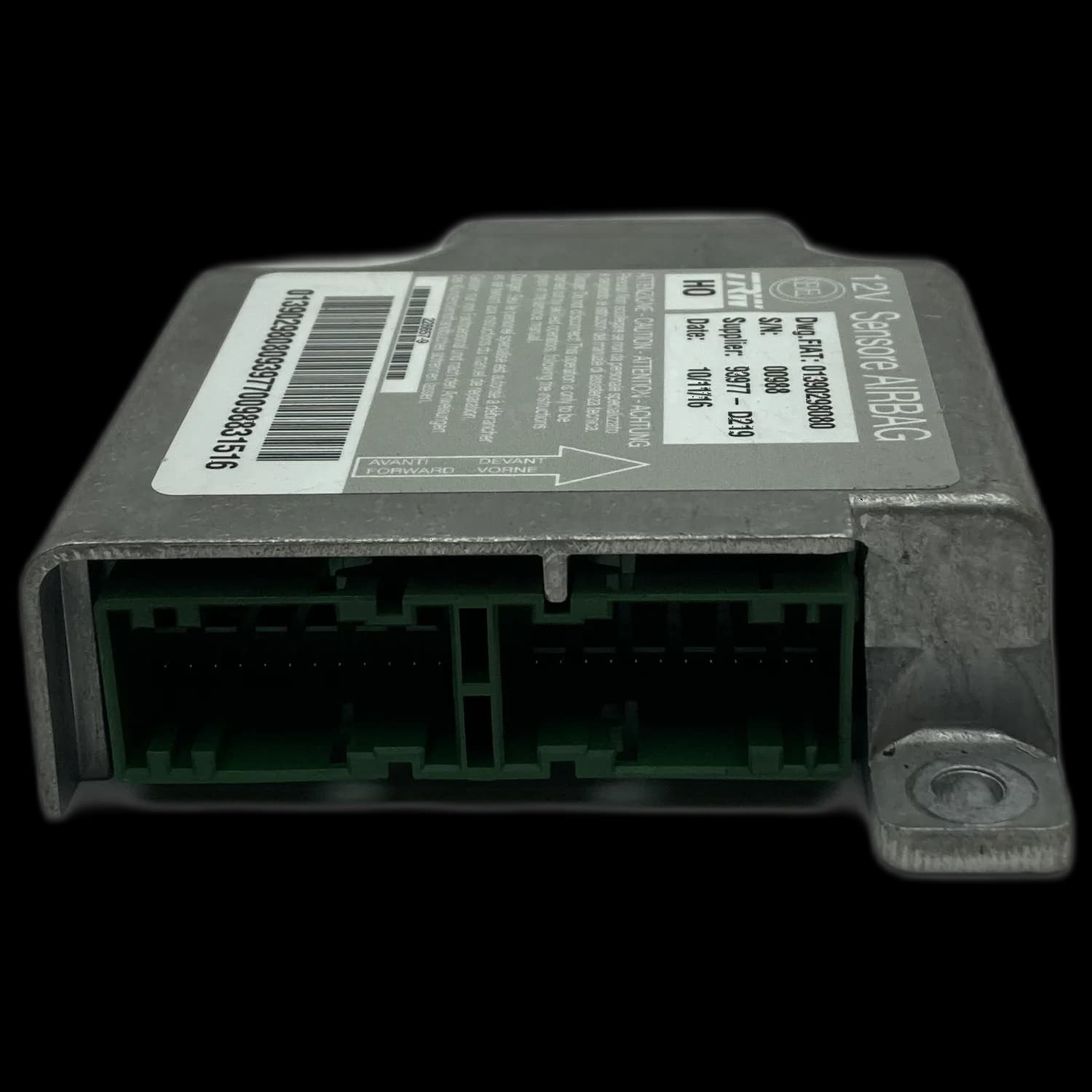 Airbag control unit 01390298080, Connector