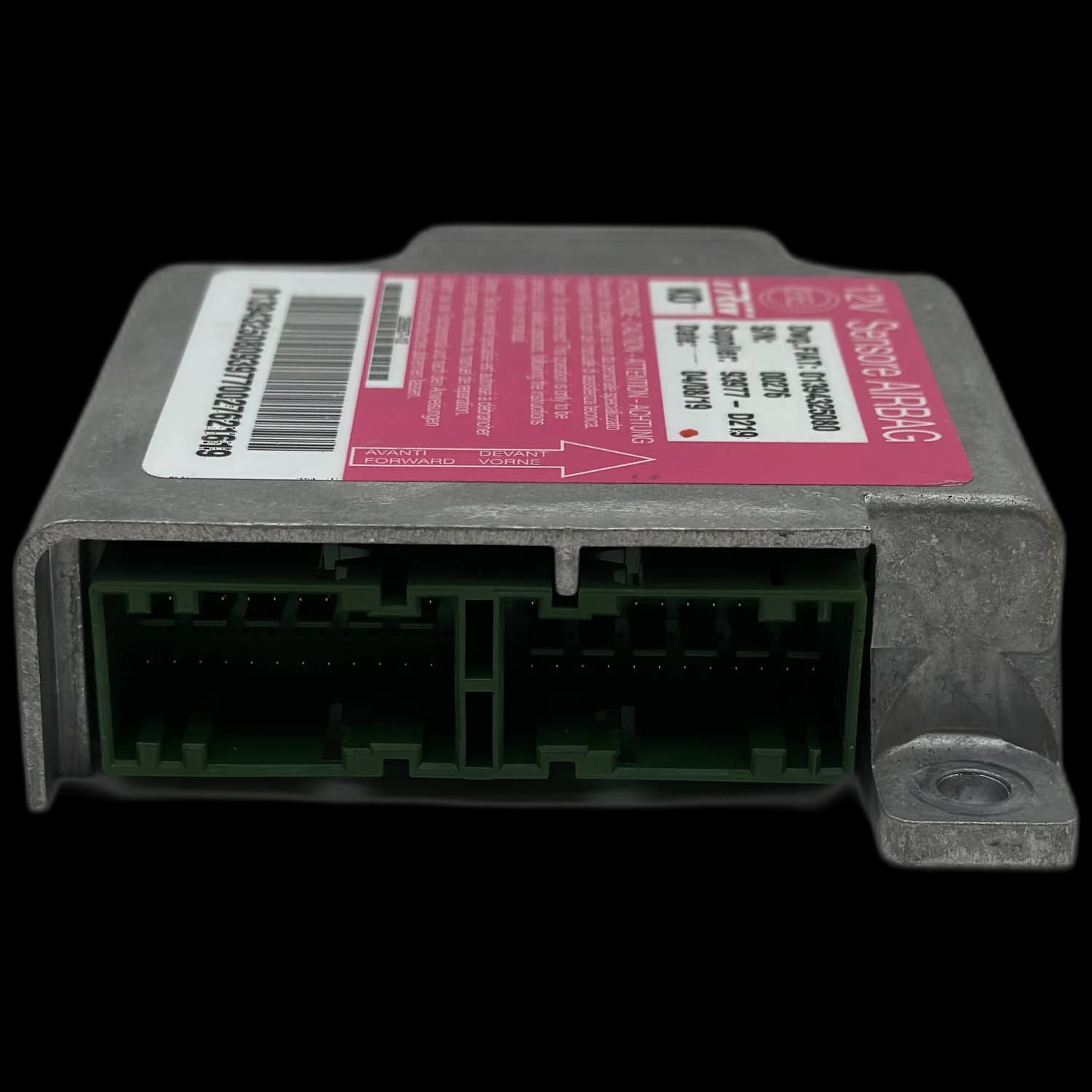 Airbag control unit 01394325080, Connector