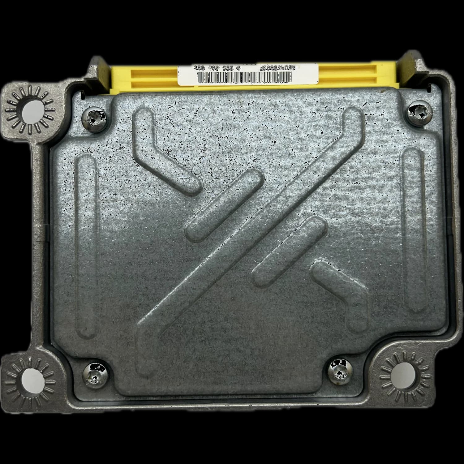 Airbag-Steuergerät A2038207385, Rückseite