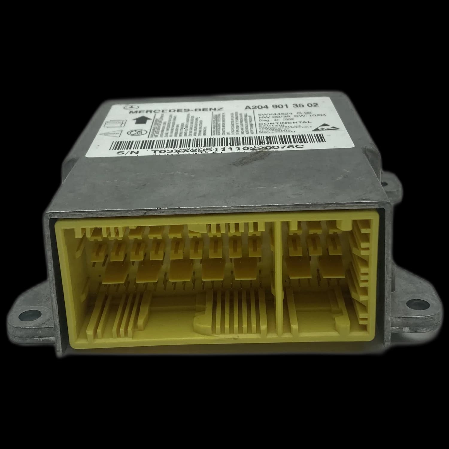 Airbag control unit A204 901 35 02, Connector