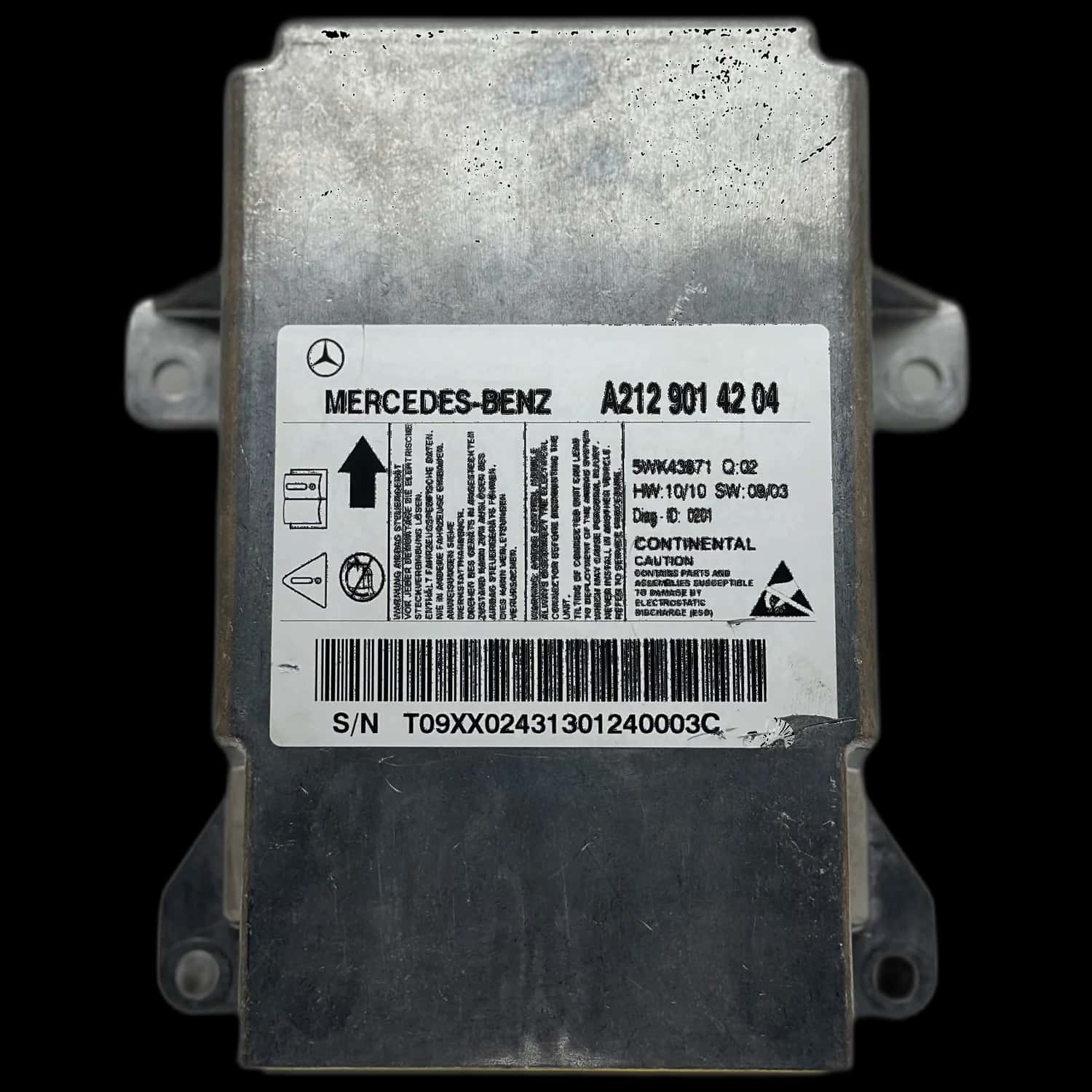 Mercedes-Benz E-Class S212 Estate Airbag Control Unit Repair