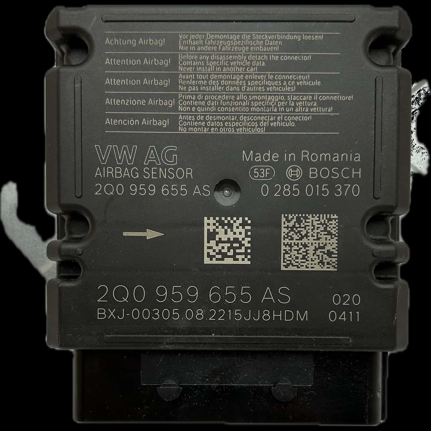 Volkswagen Taigo CS1 Airbag-Steuergerät Reparatur