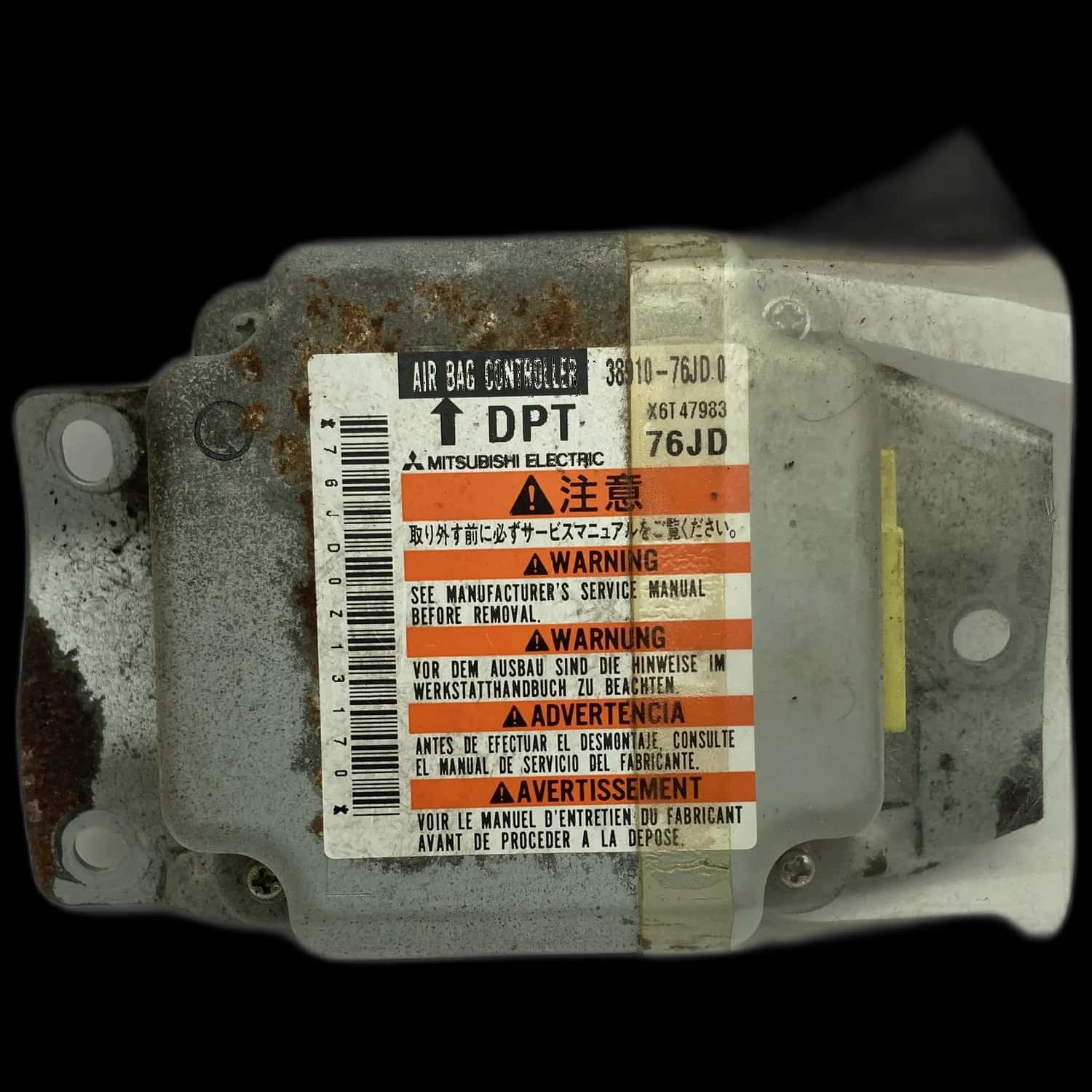 Suzuki Jimny JB43 airbag control unit repair