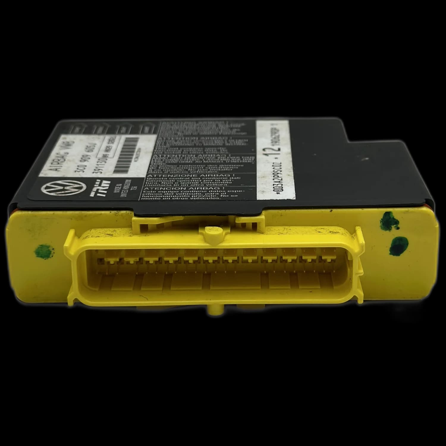 Airbag control unit 3C0 909 605J, Connector