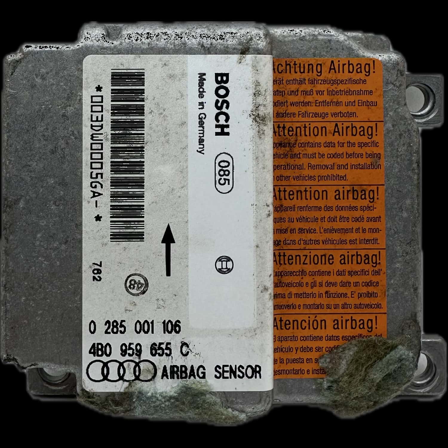 Audi A6 4B Avant airbag control unit repair