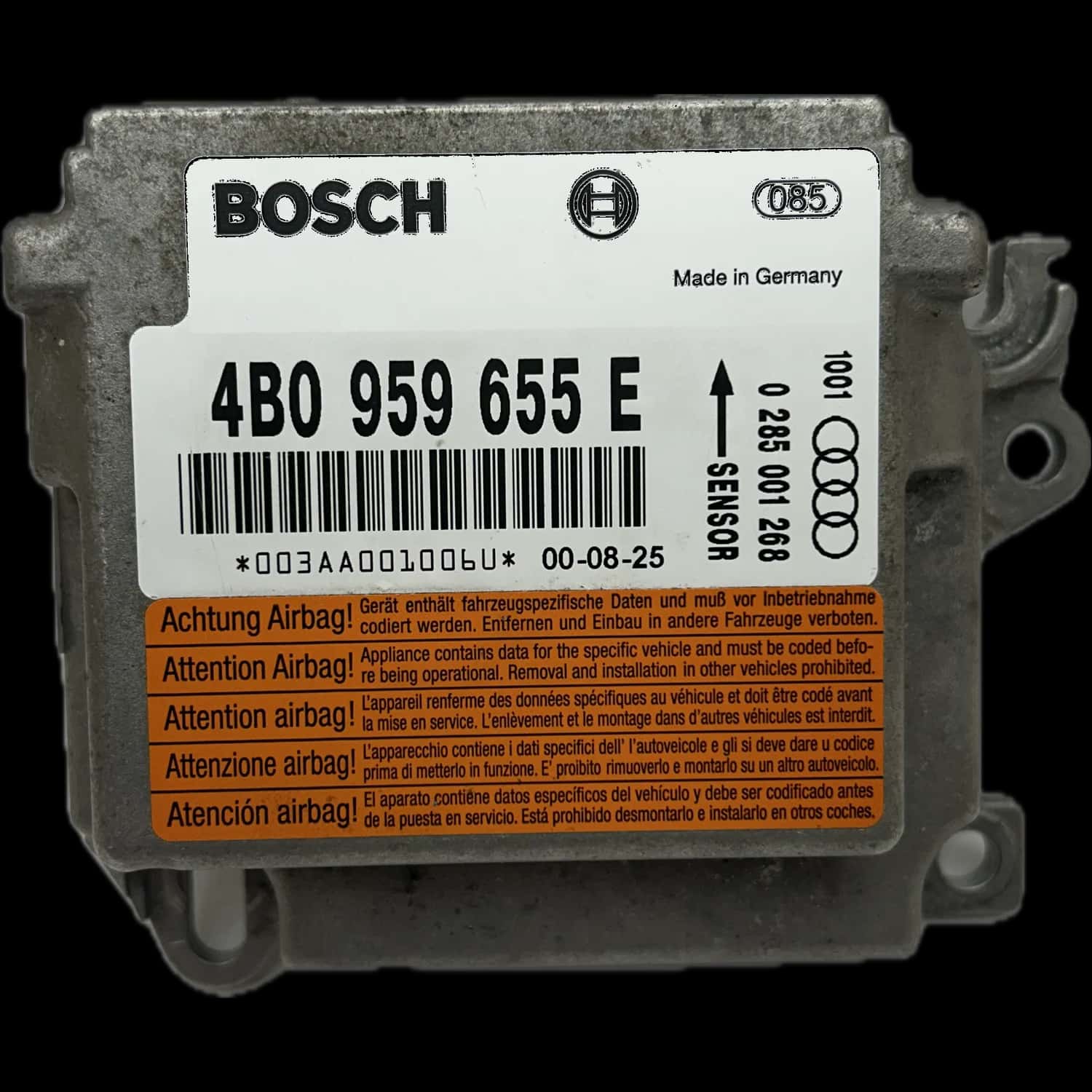 Audi A6 C5 4B airbag control unit repair
