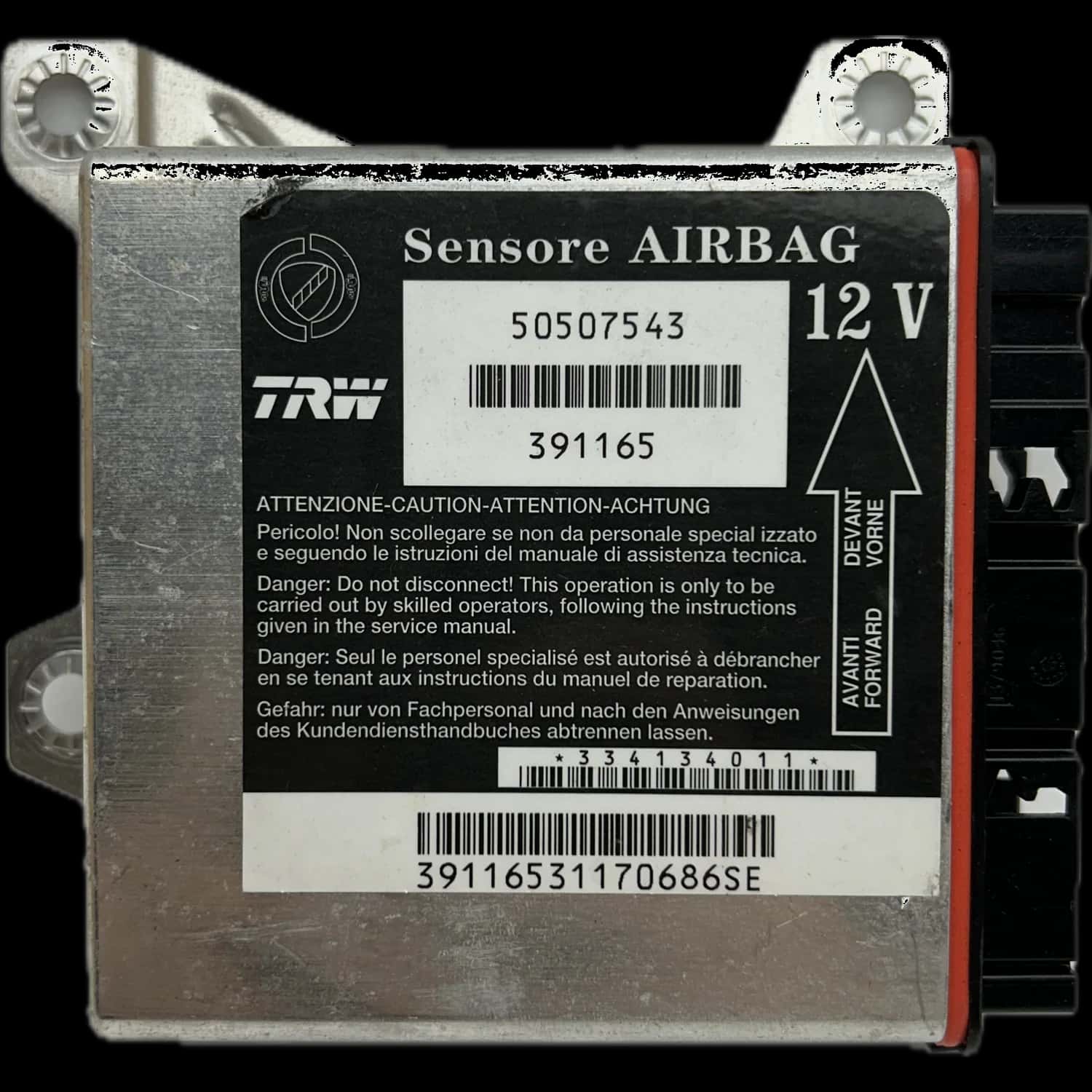 Alfa Romeo 159 939 airbag control unit repair