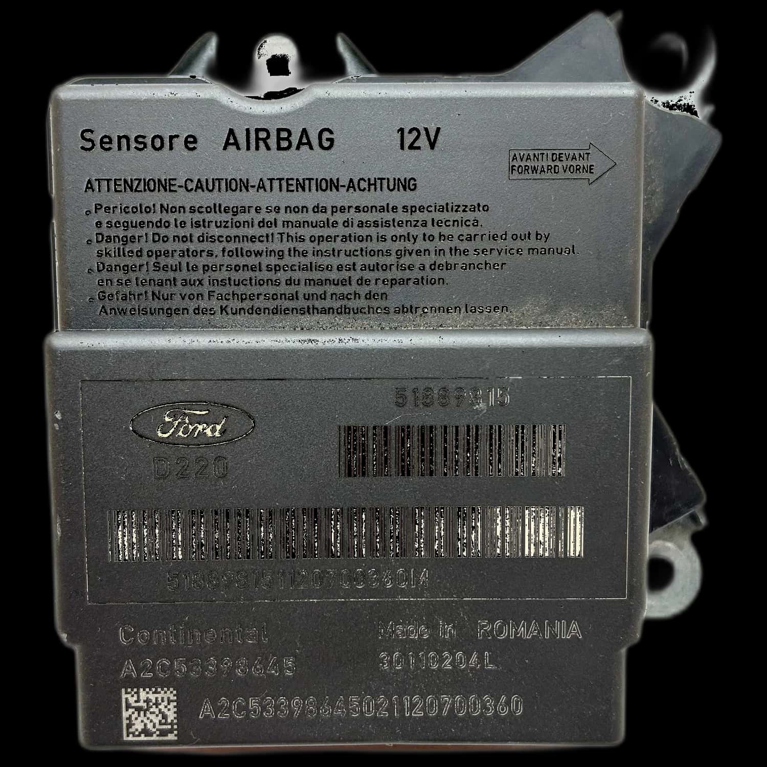 Ford Ka 2 KA2 RU8 Airbag-Steuergerät Reparatur