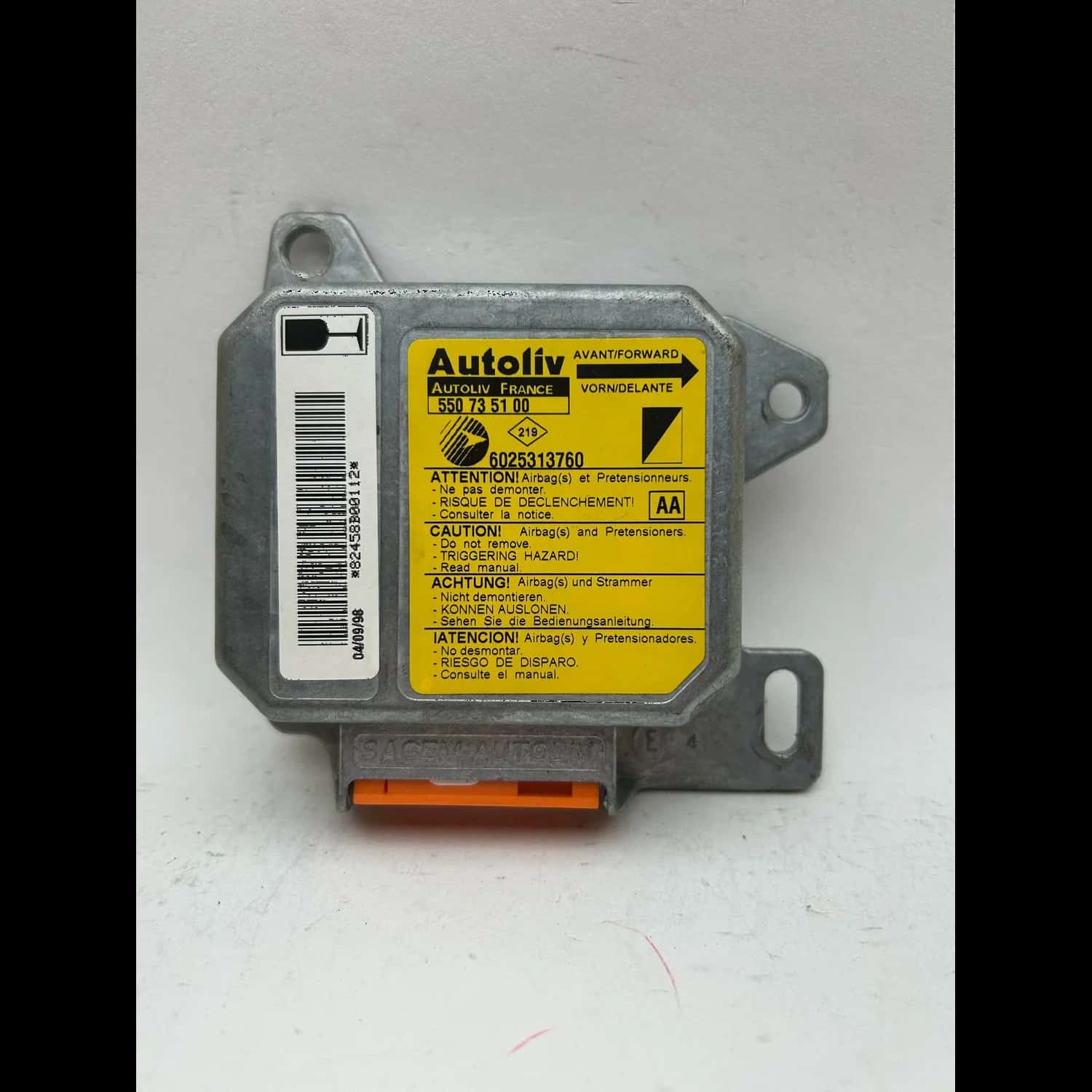 Renault Espace III airbag control unit repair