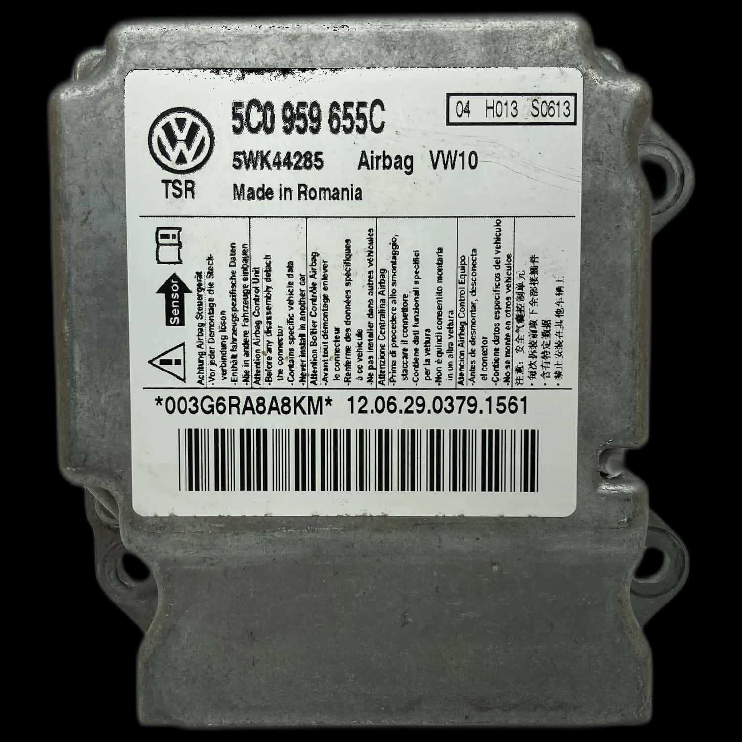 Volkswagen Golf Variant 6 Airbag Control Unit Repair