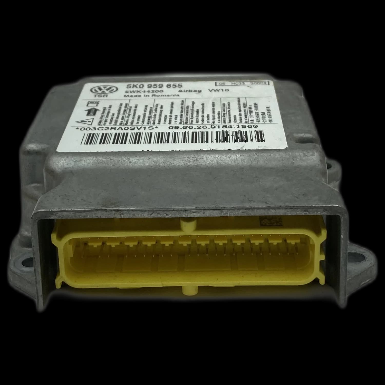 Airbag control unit 5K0959655, Connector