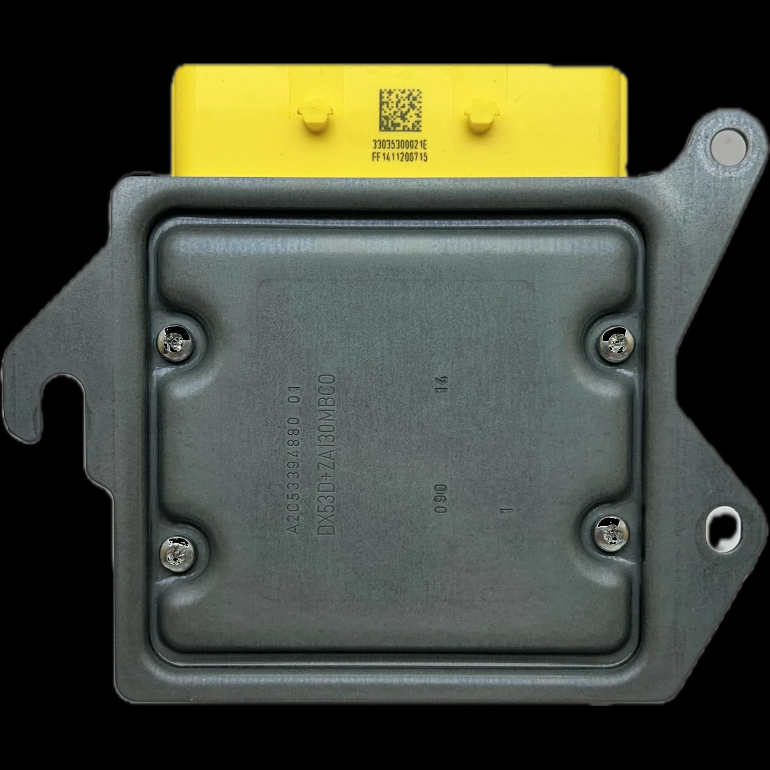 Airbag-Steuergerät 5Q0 959 655 D, Rückseite