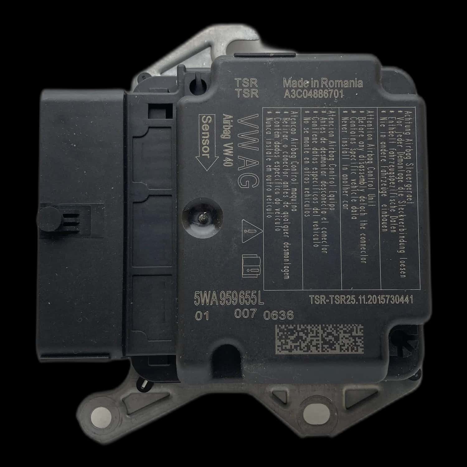 Audi A3 8Y airbag control unit repair