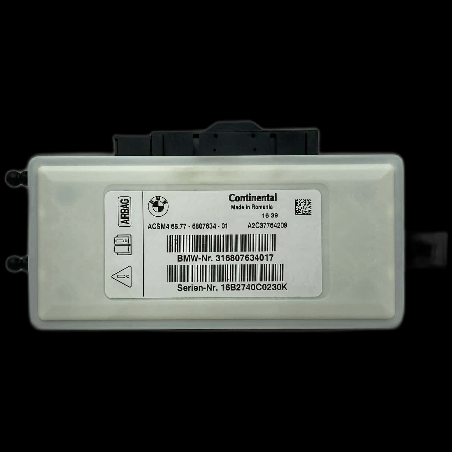 BMW 5 Series F10 Airbag Control Unit Repair