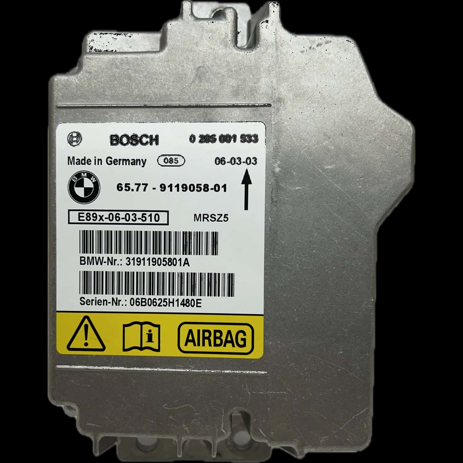 BMW 1 Series E87 Airbag Control Unit Repair