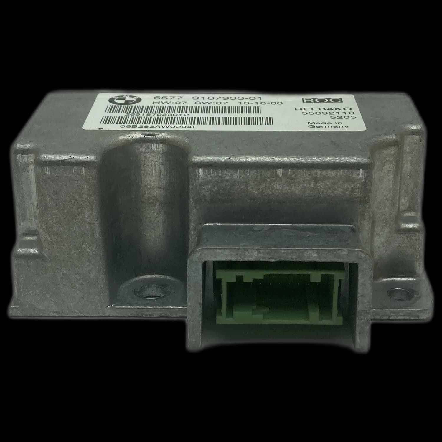 Airbag control unit 6577 9187933-01, Connector