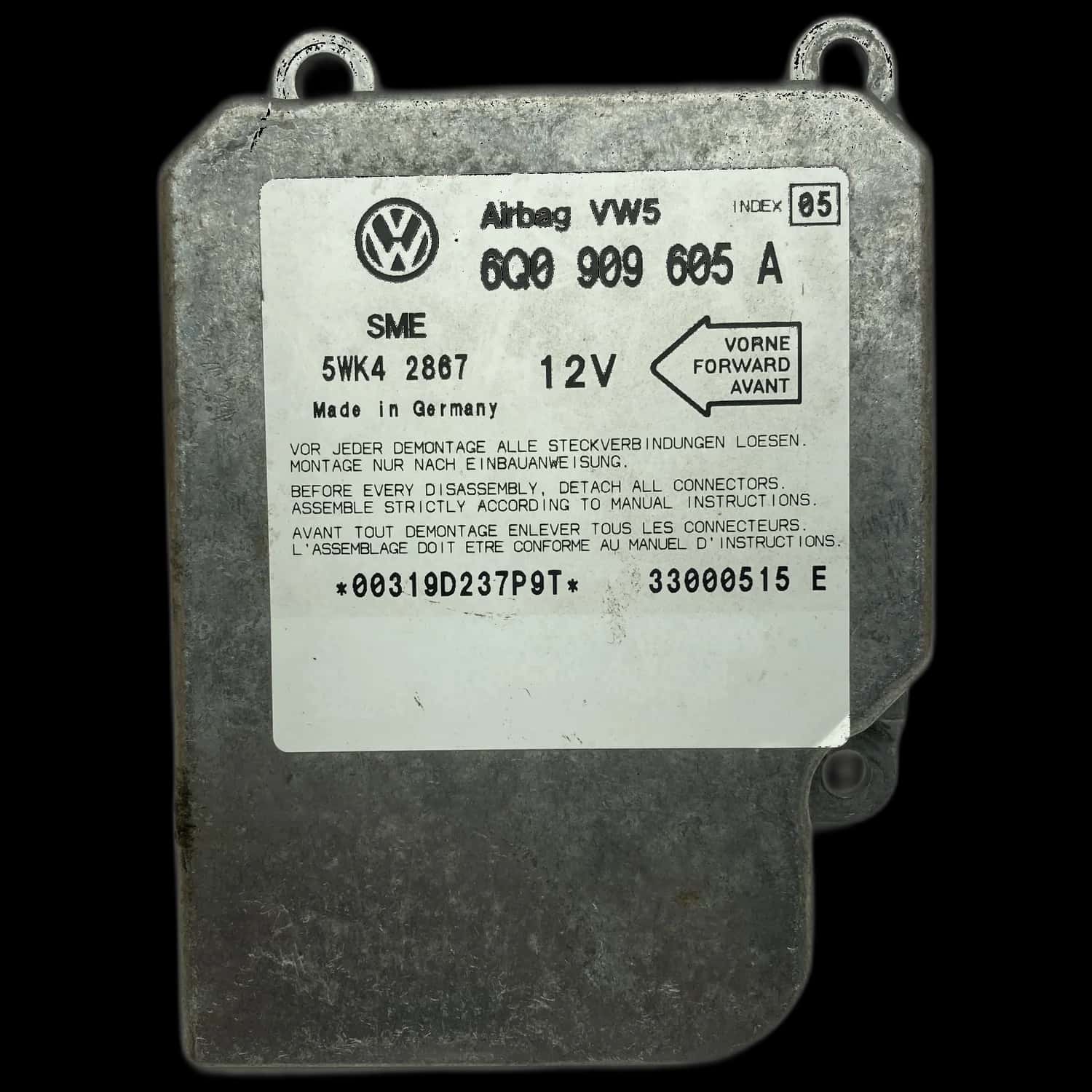 Seat Alhambra 2 Airbag-Steuergerät Reparatur
