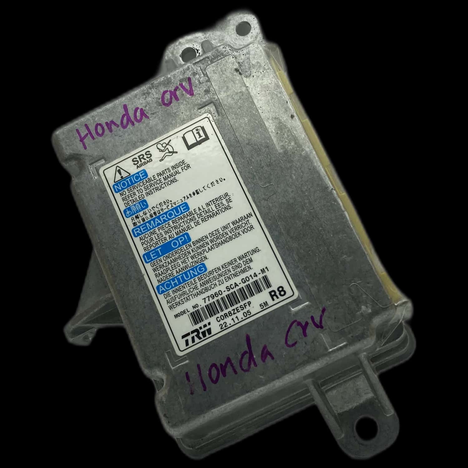 Honda CR-V 2 RD Airbag Control Unit Repair
