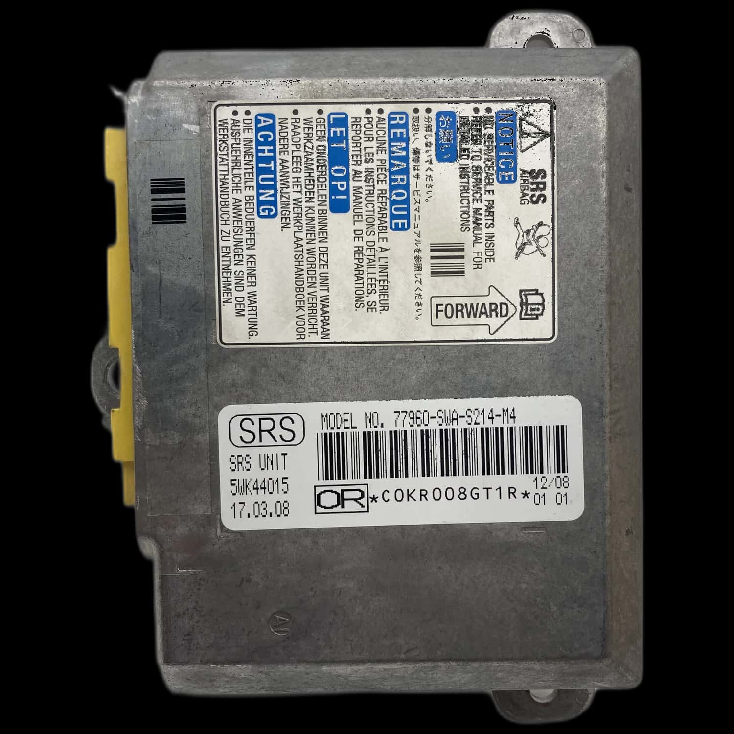 Honda CR-V 3 RE Airbag Control Unit Repair